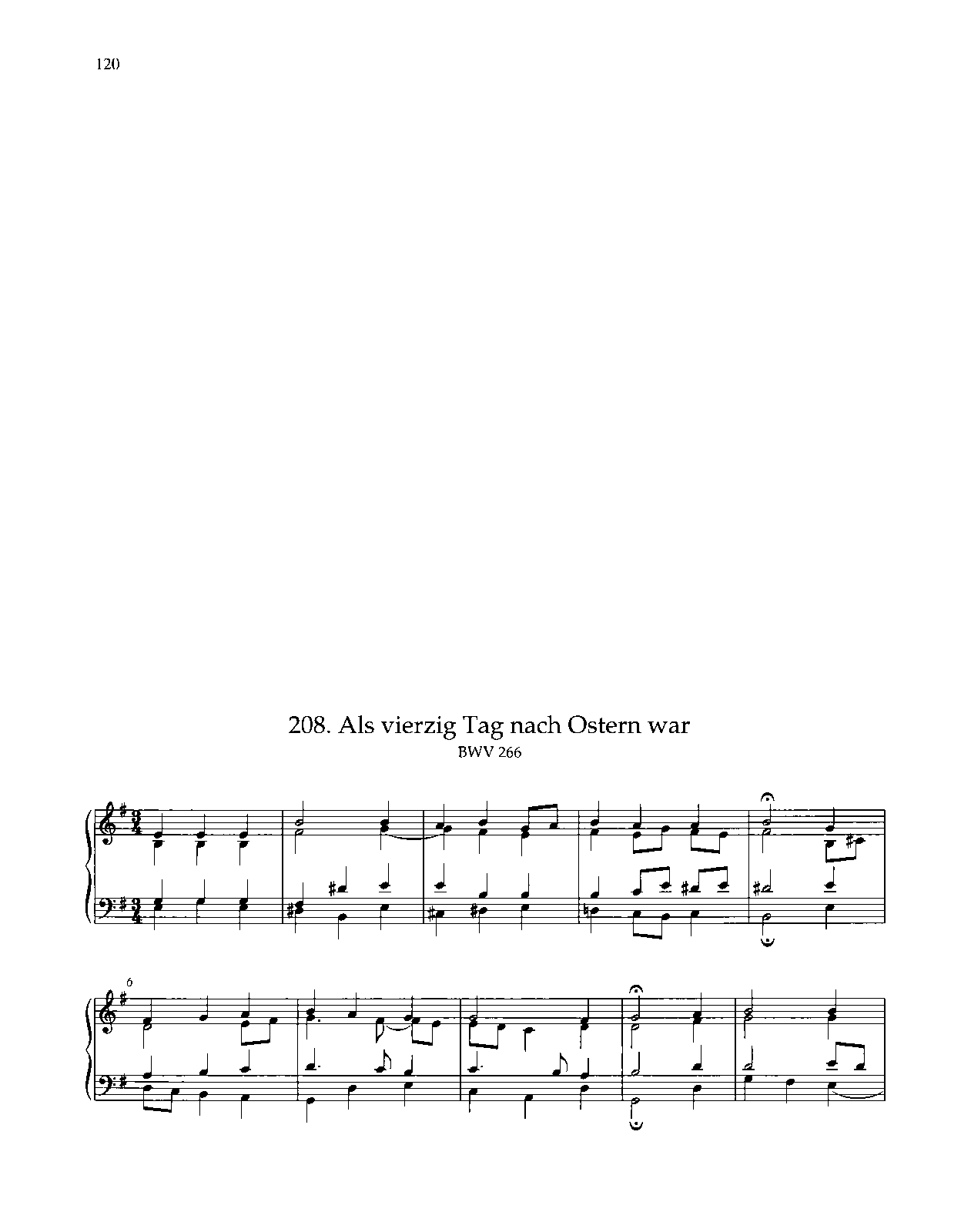 Als vierzig Tag nach Ostern war