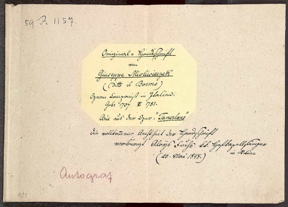 Il gran Tamerlano, ED.10D13 (Mysliveček, Josef) IMSLP