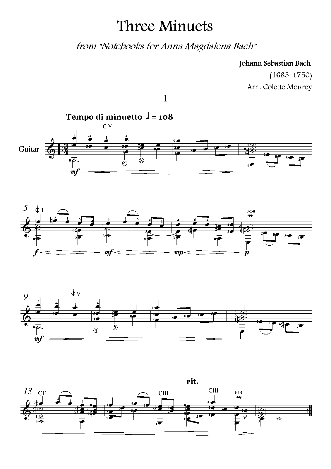 Notebooks for Anna Magdalena Bach (Bach, Johann Sebastian) - IMSLP