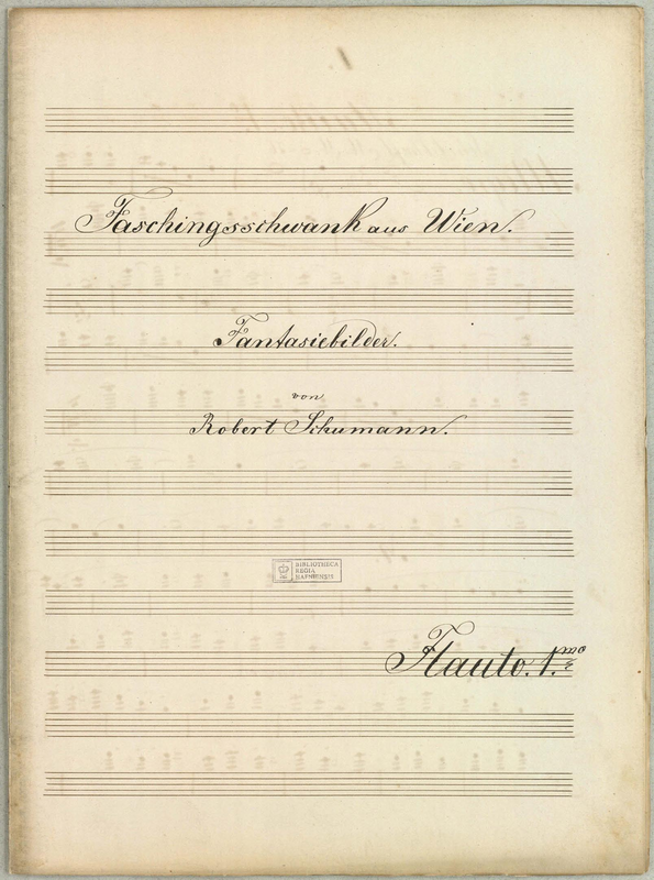 Faschingsschwank Aus Wien Op 26 Schumann Robert Imslp Faschingsschwank Aus Wien Op 26 Schumann Robert Imslp