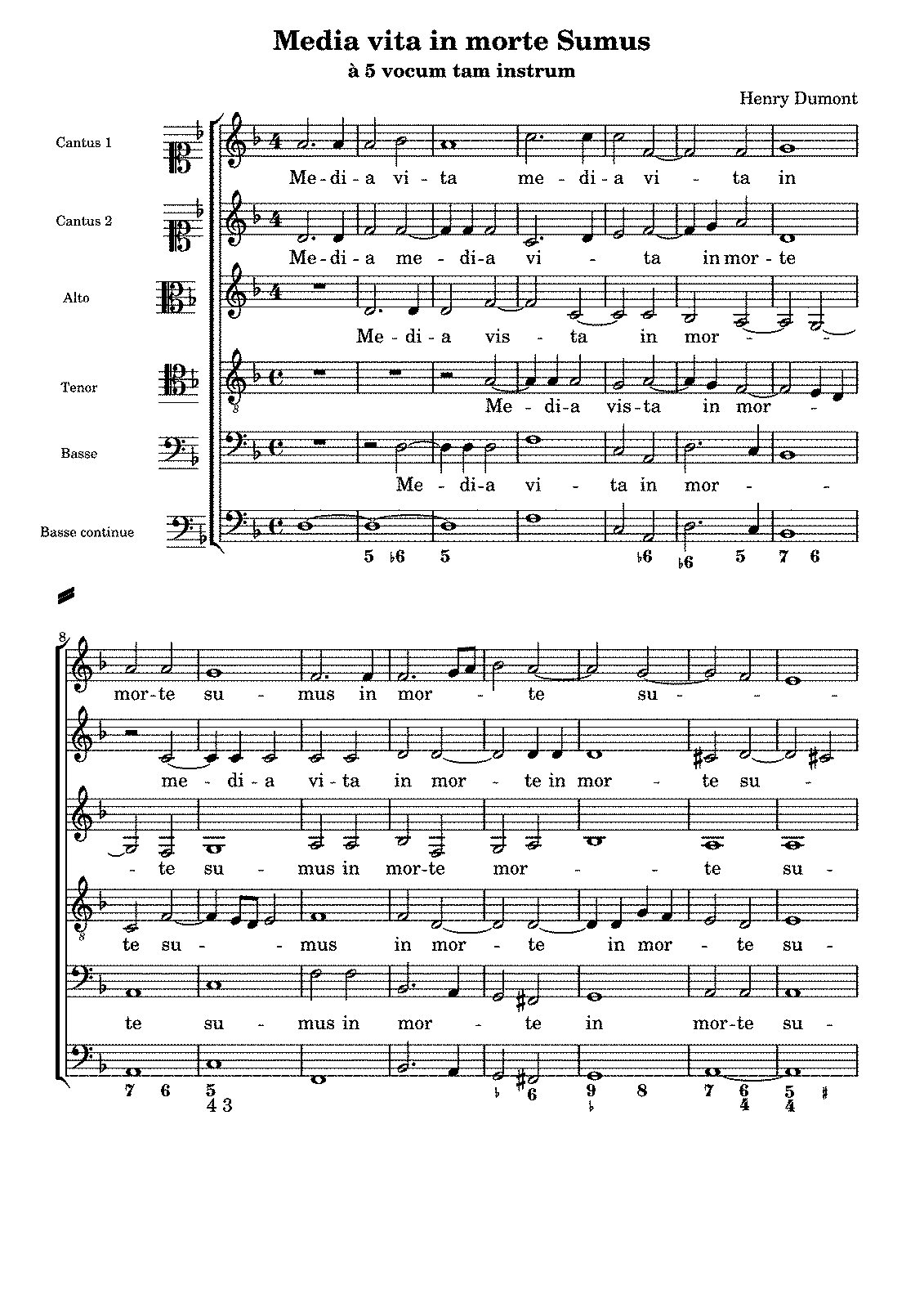 Media vita in morte sumus (Du Mont, Henry) - IMSLP