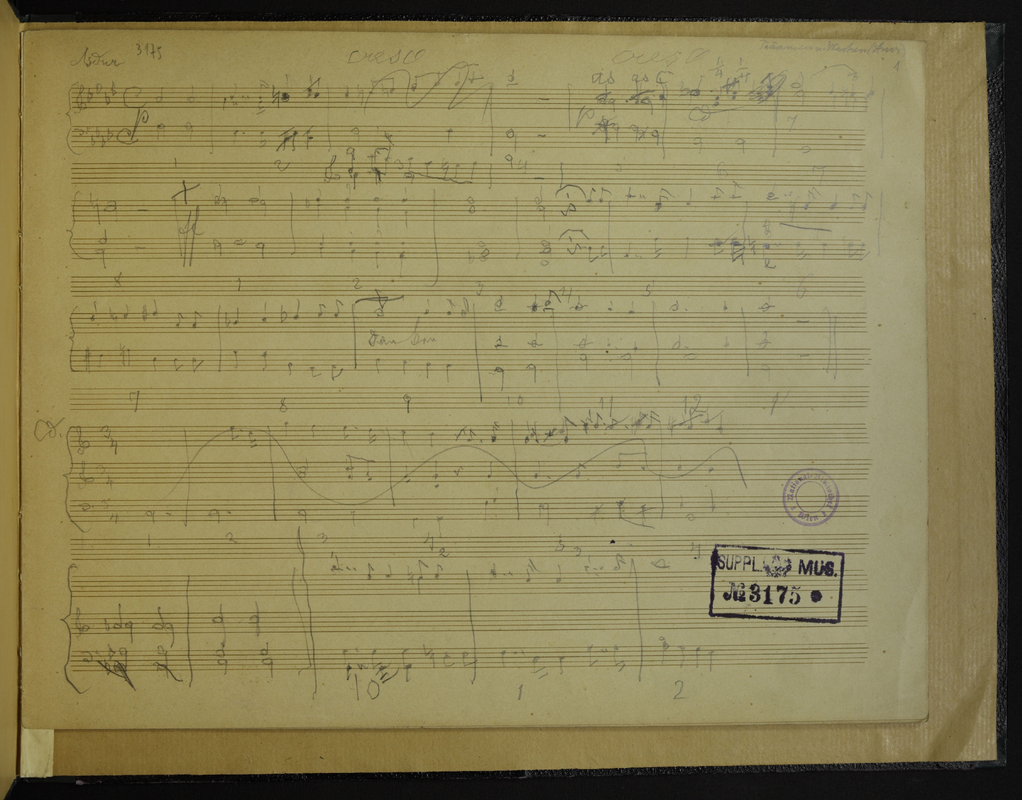 Improvisationskizze Ischl