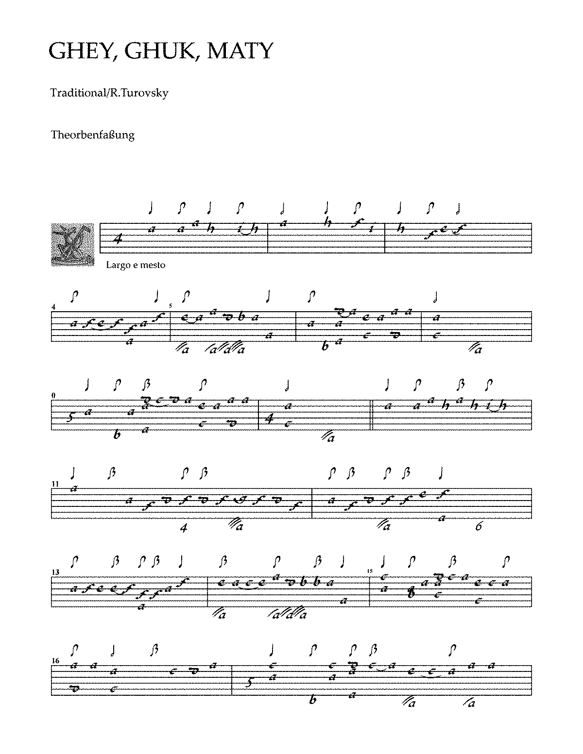 Cantio Ruthenica 'Alta Clamat Mater' (Turovsky-Savchuk, Roman) - IMSLP
