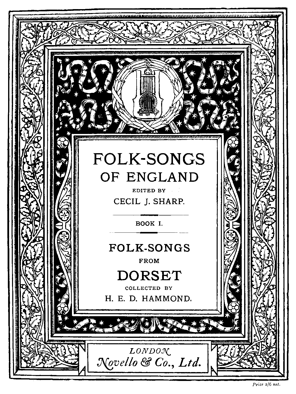 FolkSongs of England (Sharp, Cecil) IMSLP