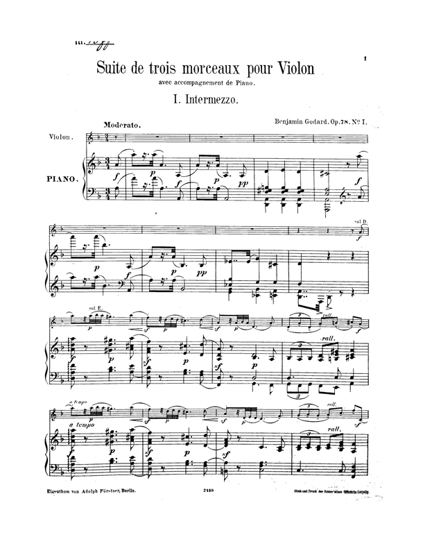 Suite de trois morceaux