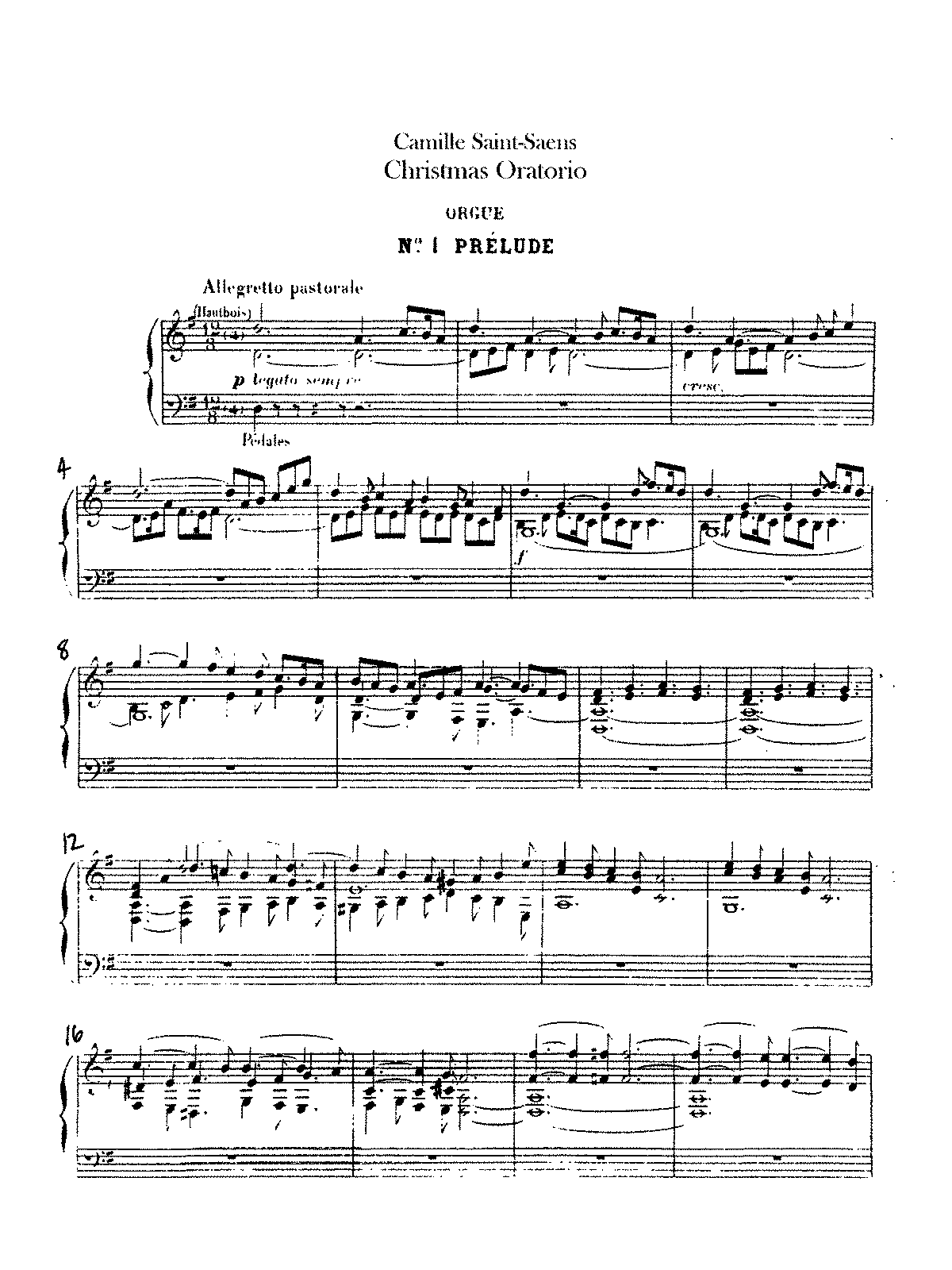 Oratorio de Noël, Op.12 (Saint-Saëns, Camille) - IMSLP