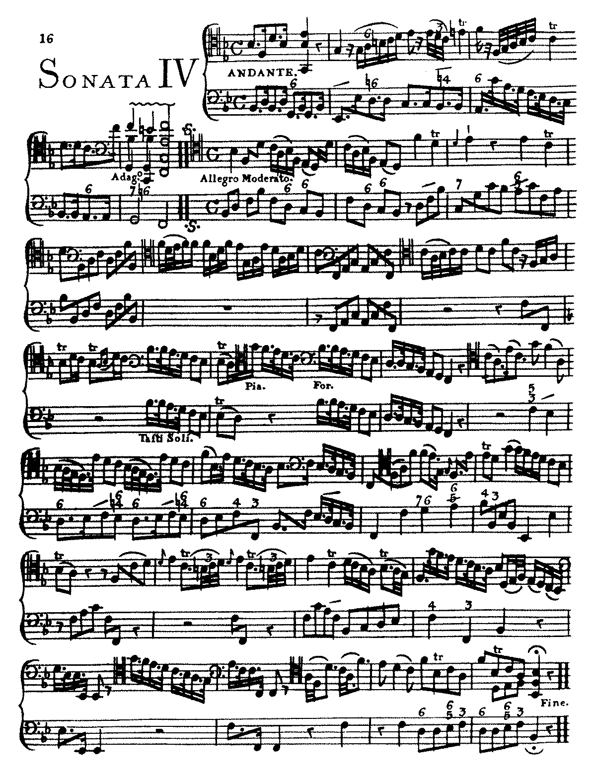 Cello Sonata In B-flat Major, H.106 (Geminiani, Francesco) - IMSLP