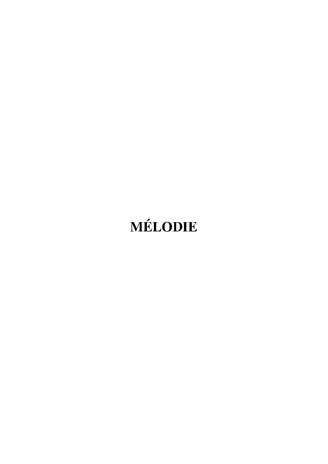 Mélodie (Tchouhadjian, Dikran) - IMSLP