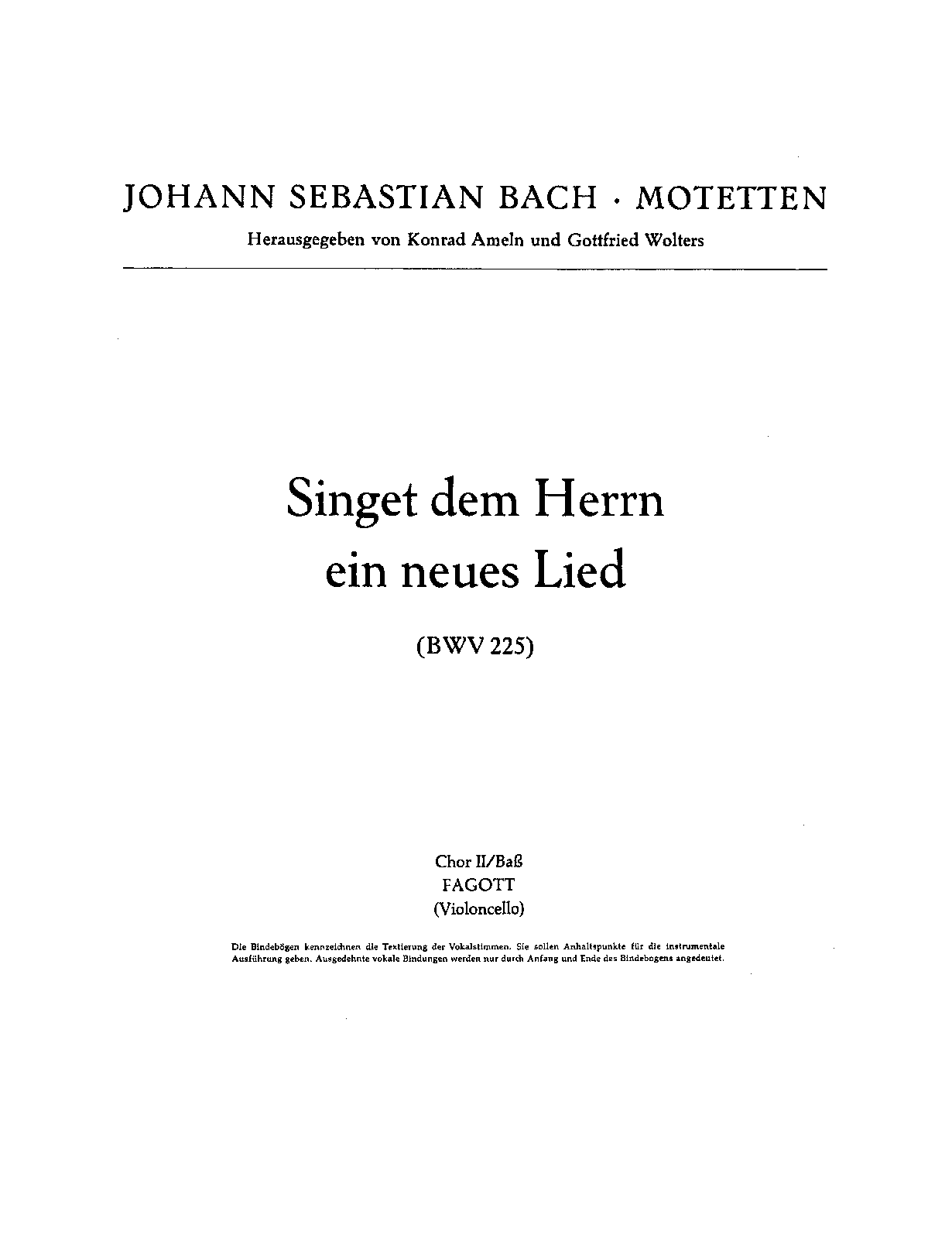 File:PMLP152208-Bach Singet dem Herrn ein neues Lied, BWV 225 - Choral II - Basses, Bassoon, Cellos, Double Basses.pdf