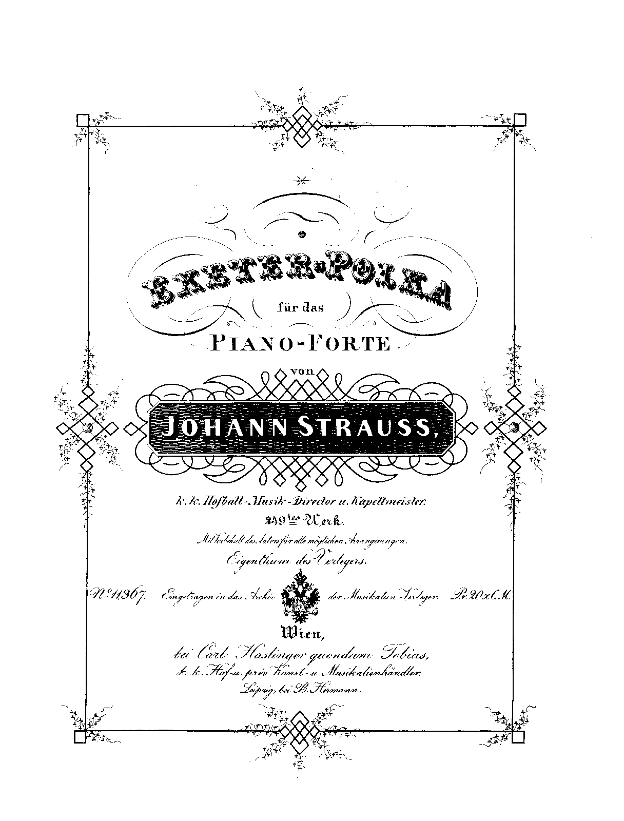 Exeter-Polka, Op.249