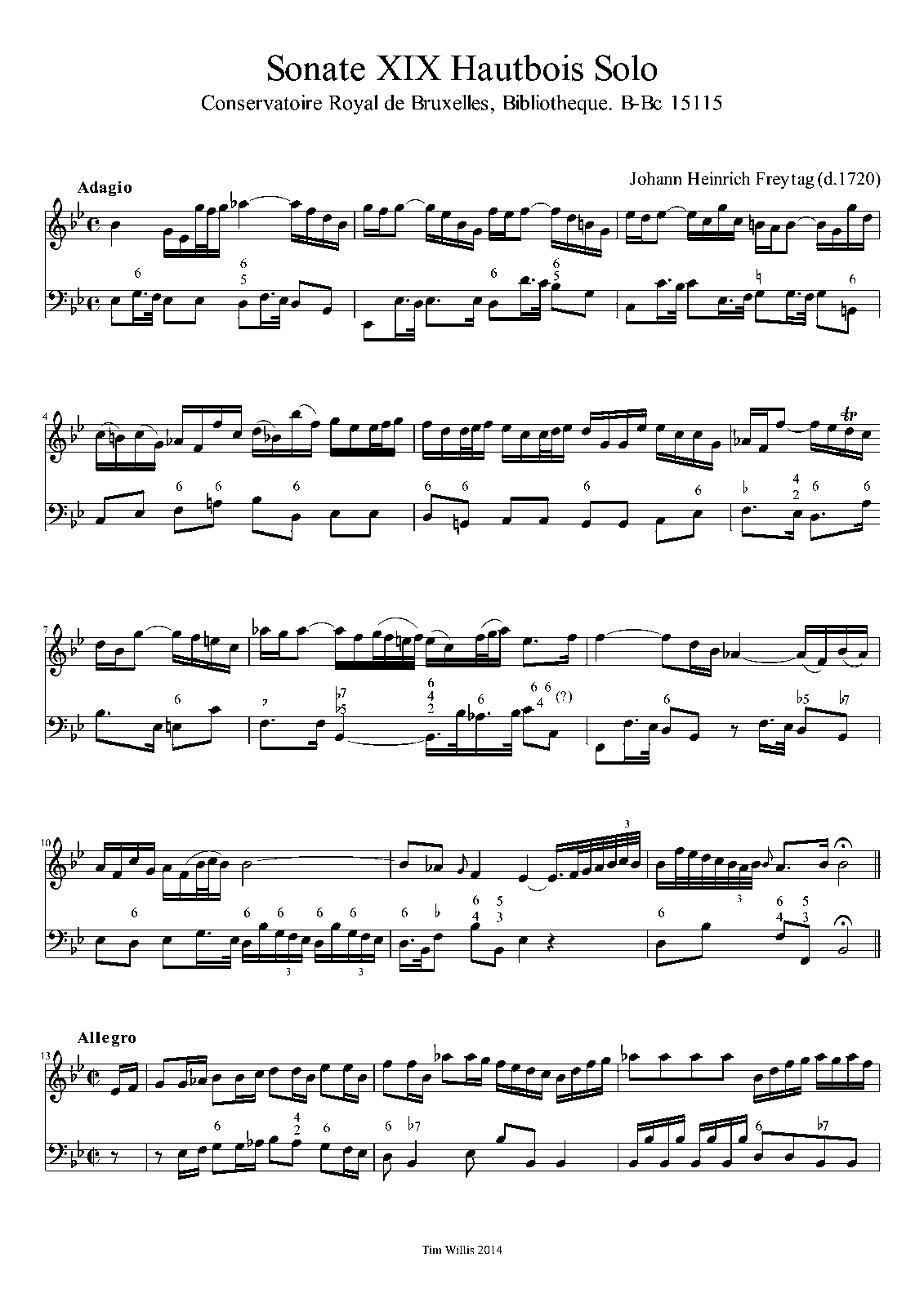 Oboe Sonata in Eflat major (Freytag, Johann Heinrich) IMSLP