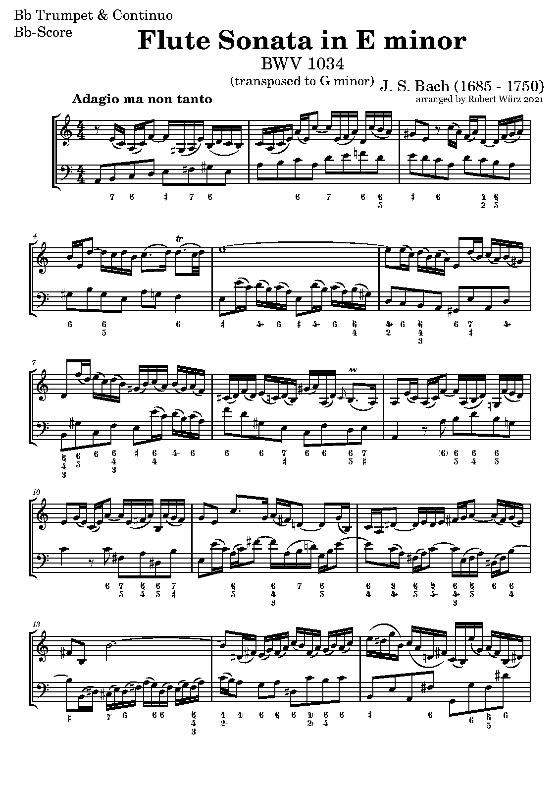 File:PMLP181747-Flötensonate Nr. 5 in Em Trumpet in Gm Bb-Score BWV 1034 Generalbass only.pdf