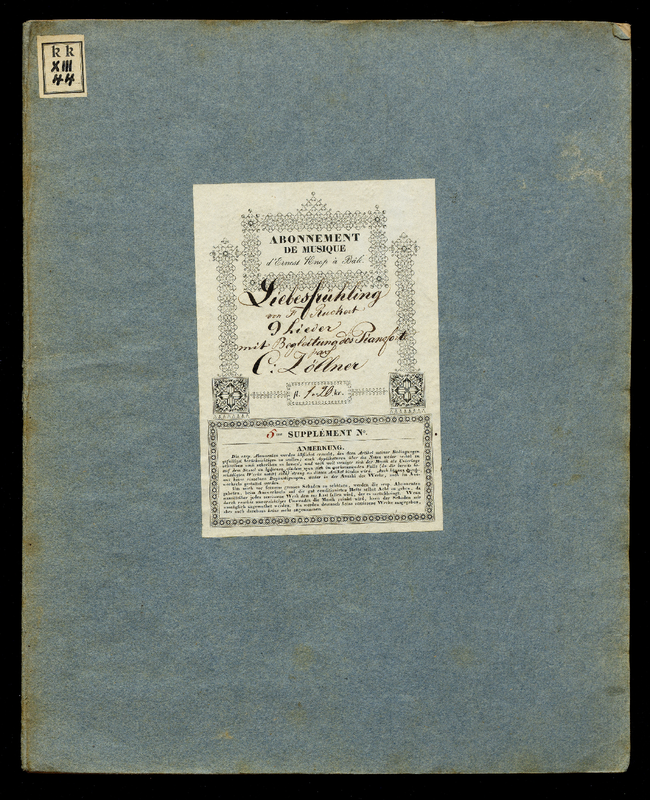 Liebesfrühling (Zöllner, Carl Friedrich) IMSLP