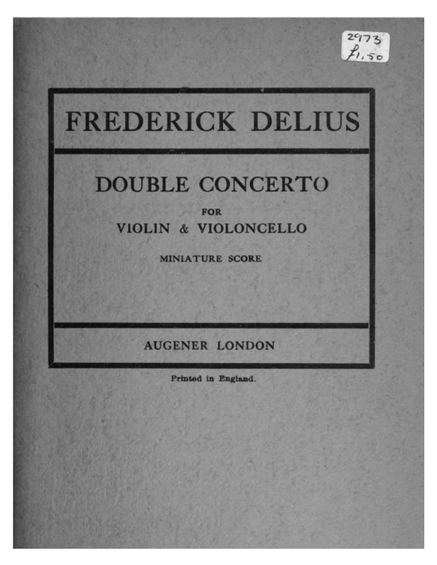 Concerto for Violin, Cello and Orchestra, RT VII/5