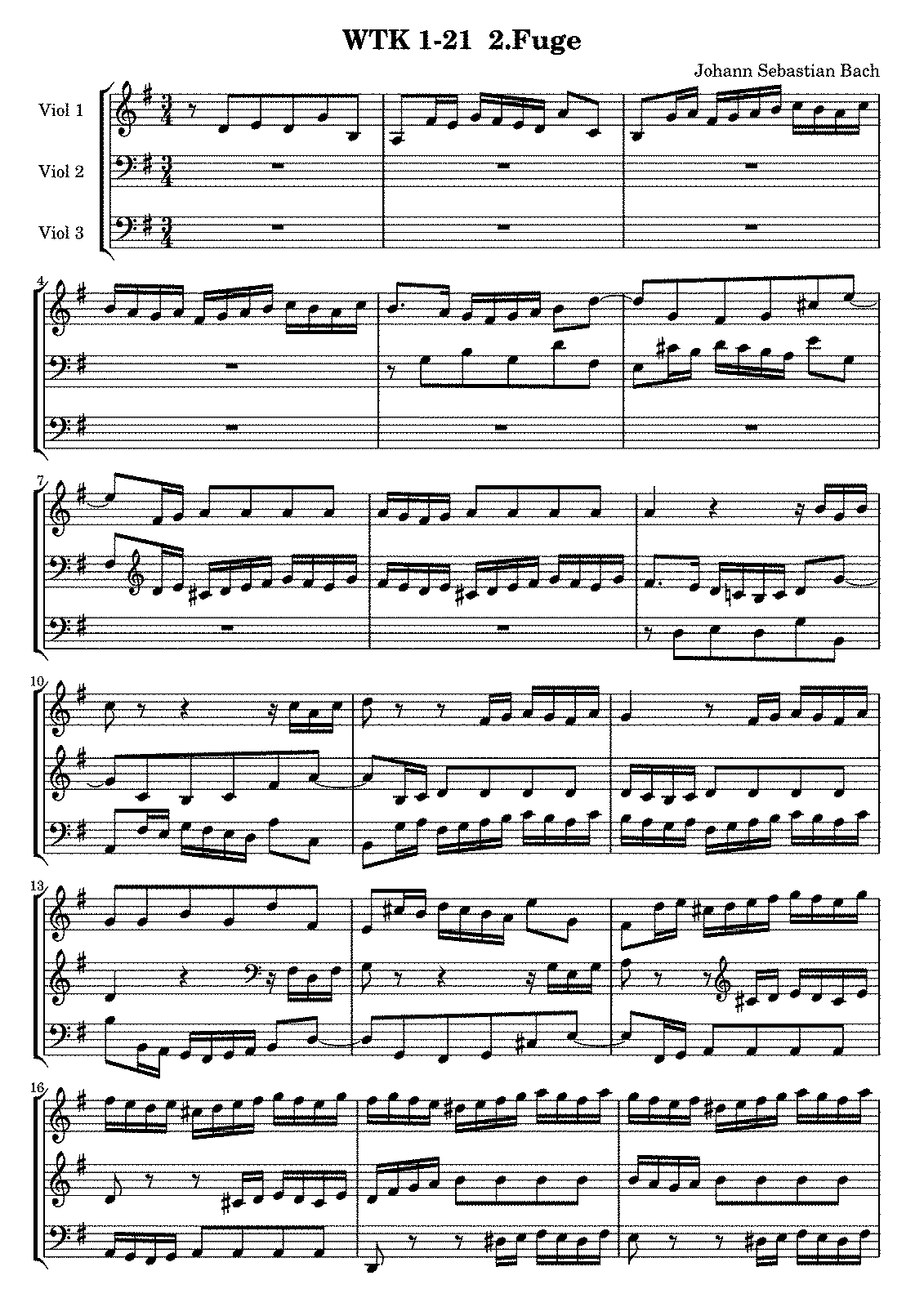 bach prelude and fugue in b flat minor