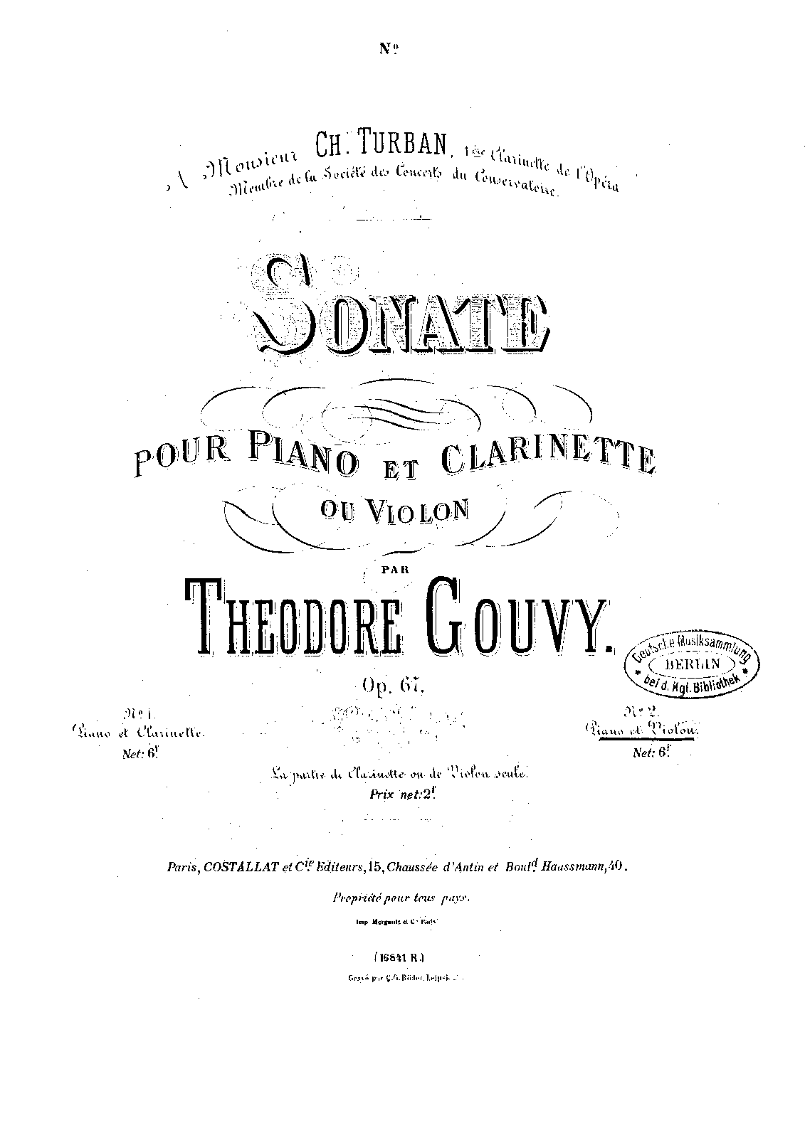 File:PMLP188248-Gouvy, Theodore, Clarinet -Violin- Sonata, Op.67, CS.pdf