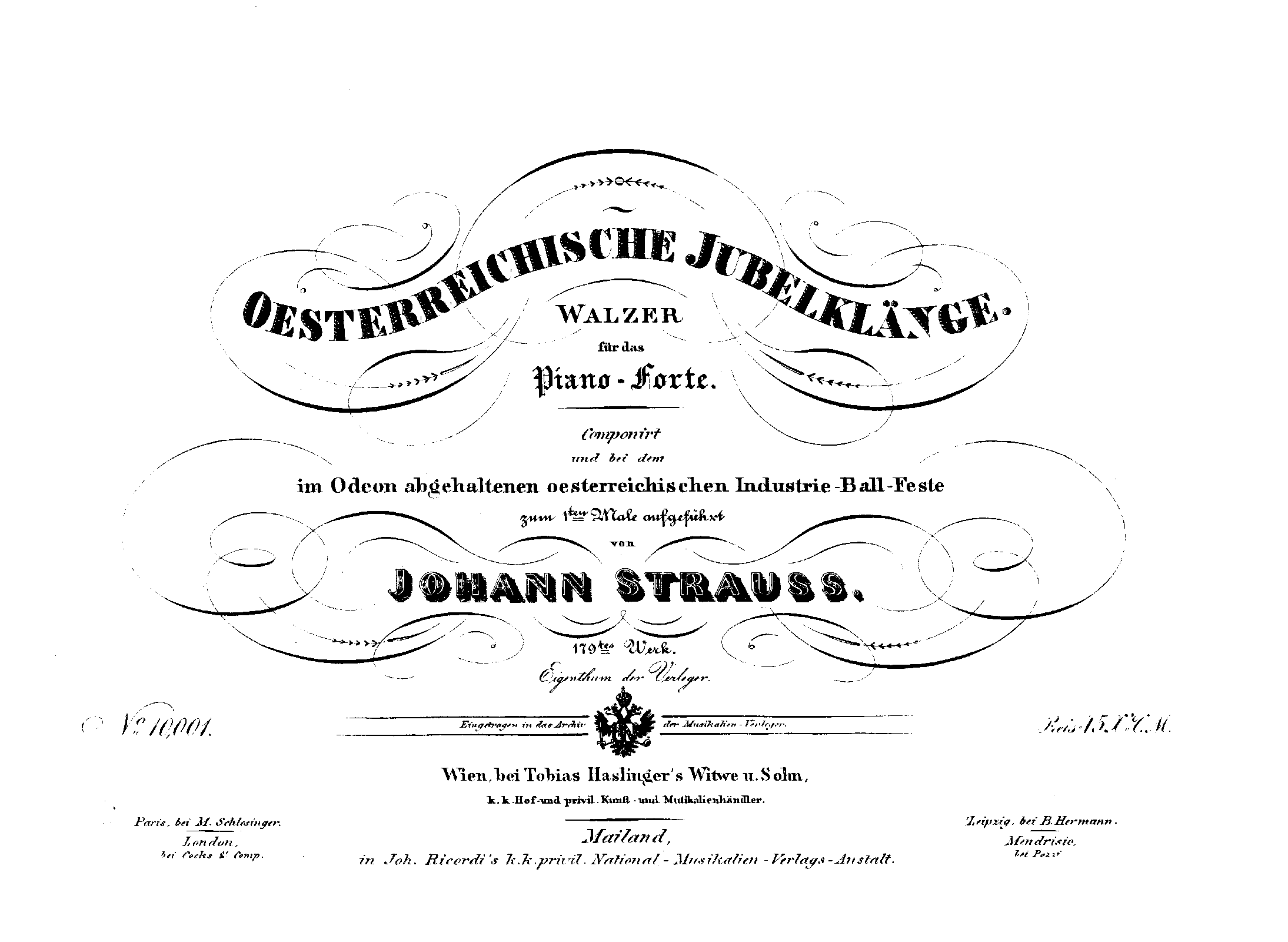 Österreichische Jubelklänge, Op.179