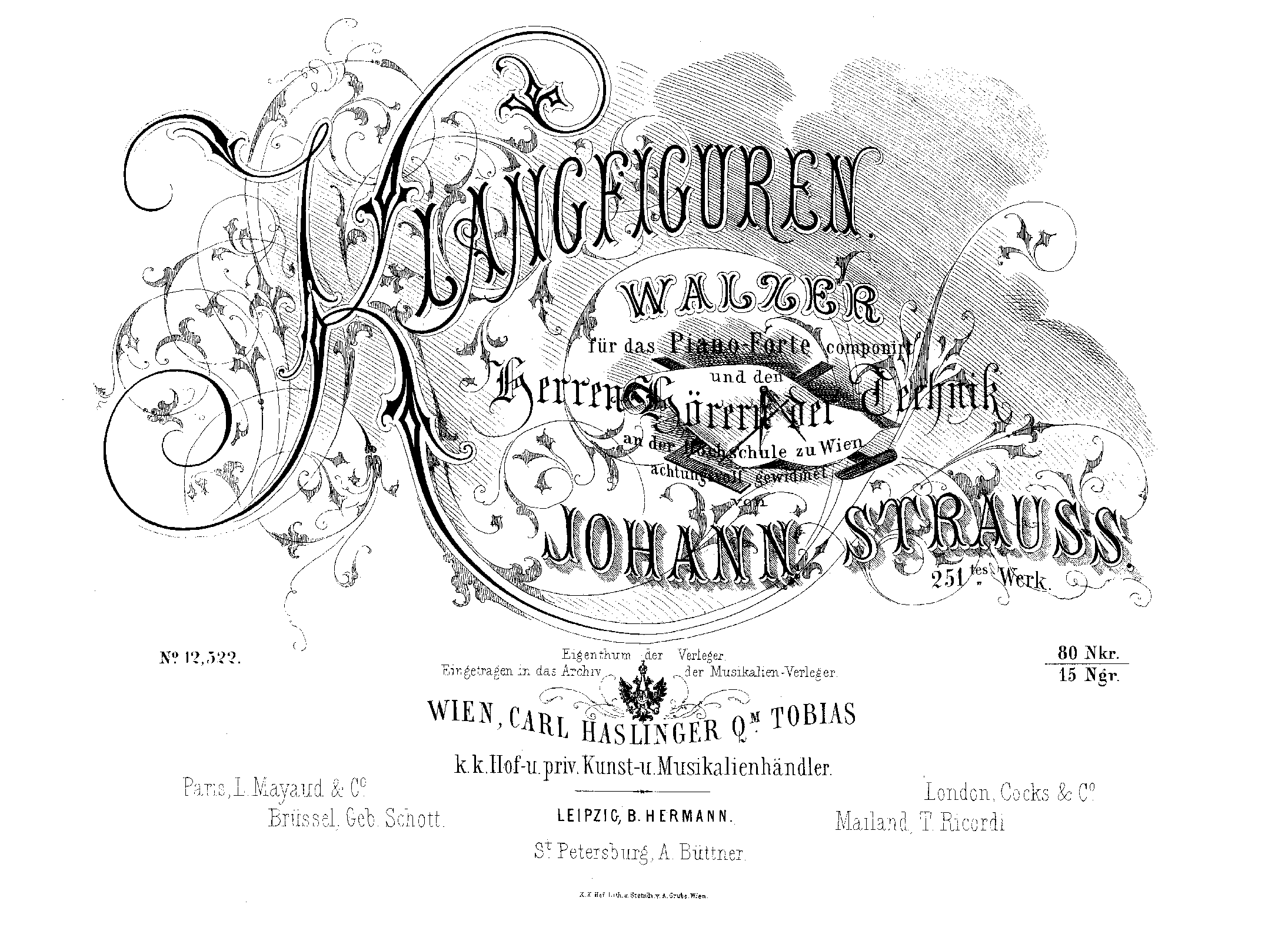 Klangfiguren Walzer, Op.251