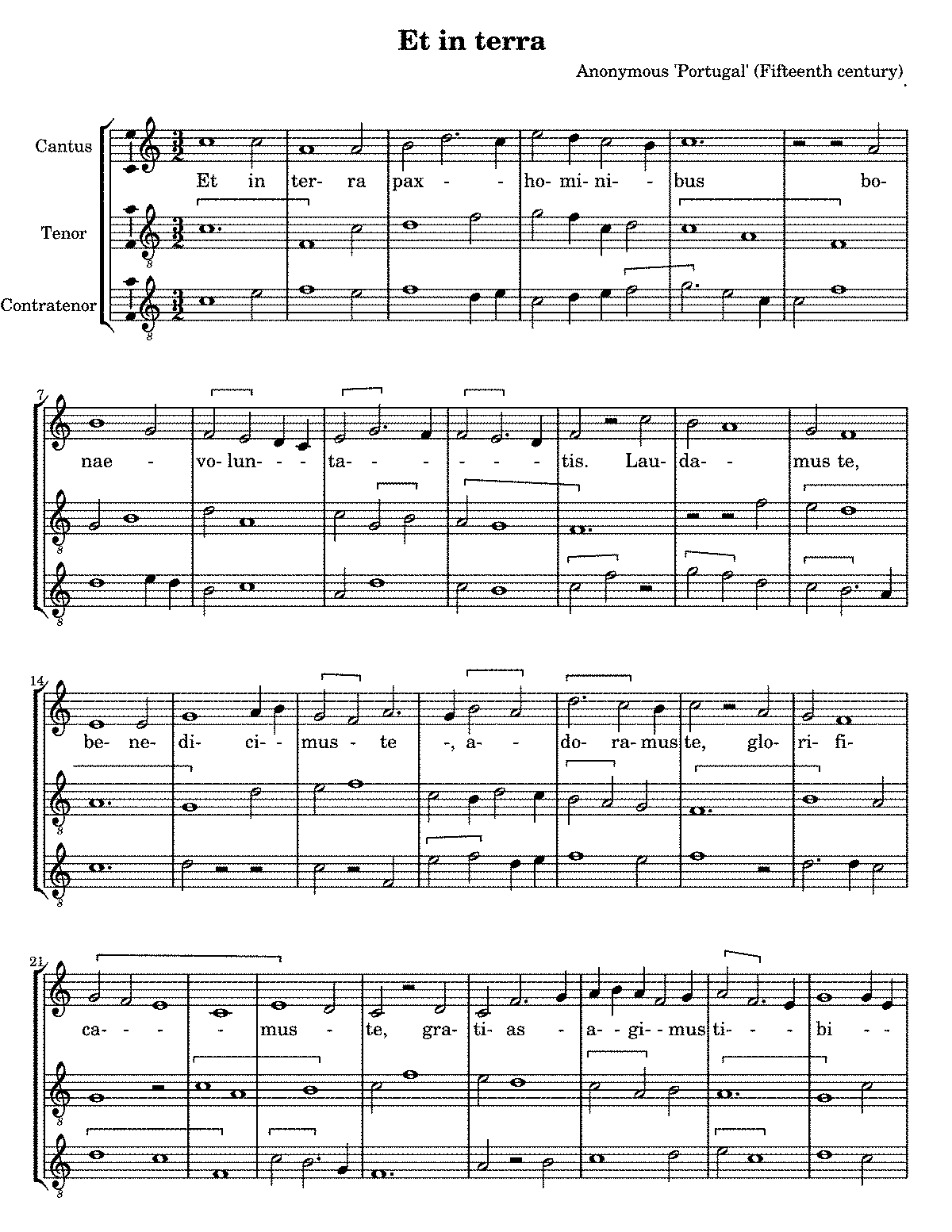 Et in terra (Anonymous) - IMSLP