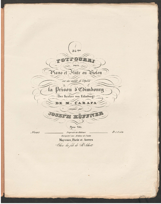 Potpourri for Flute or Violin and Piano No.34
