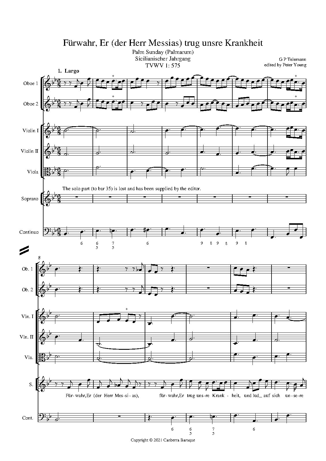 Fürwahr, er (der Herr Messias) trug unsre Krankheit