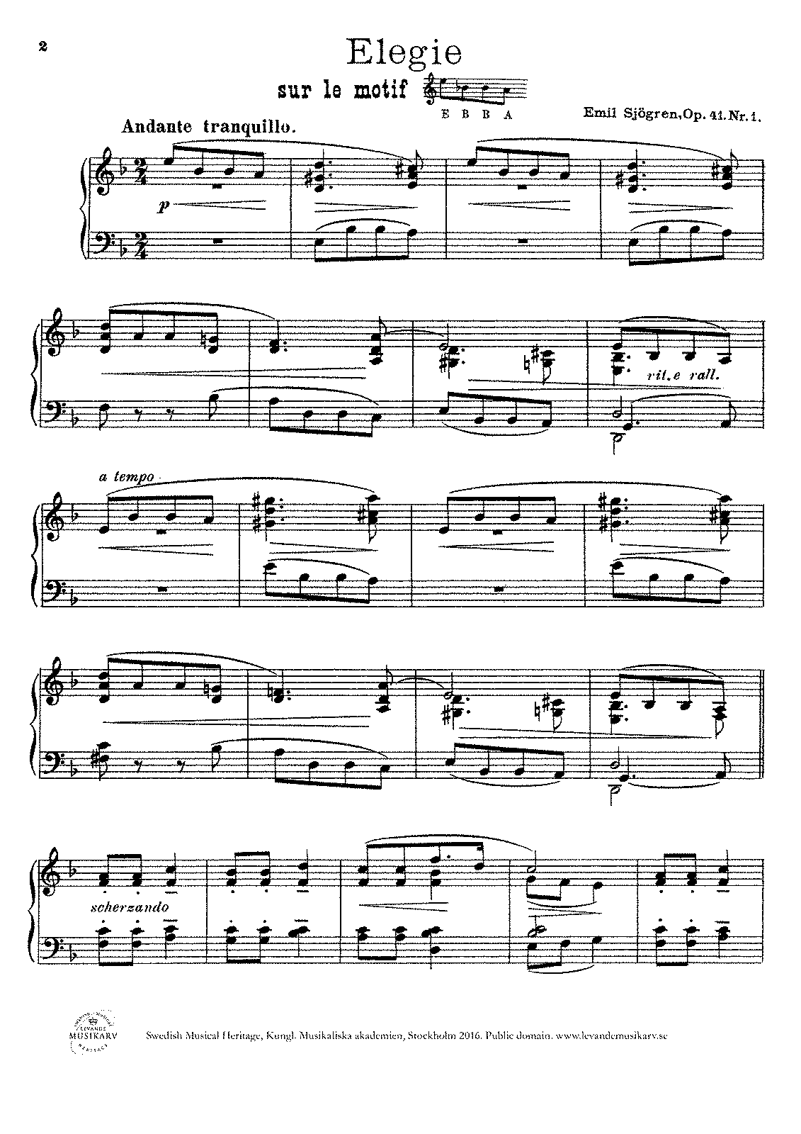 4 Piano Pieces, Op.41 (Sjögren, Emil) - IMSLP