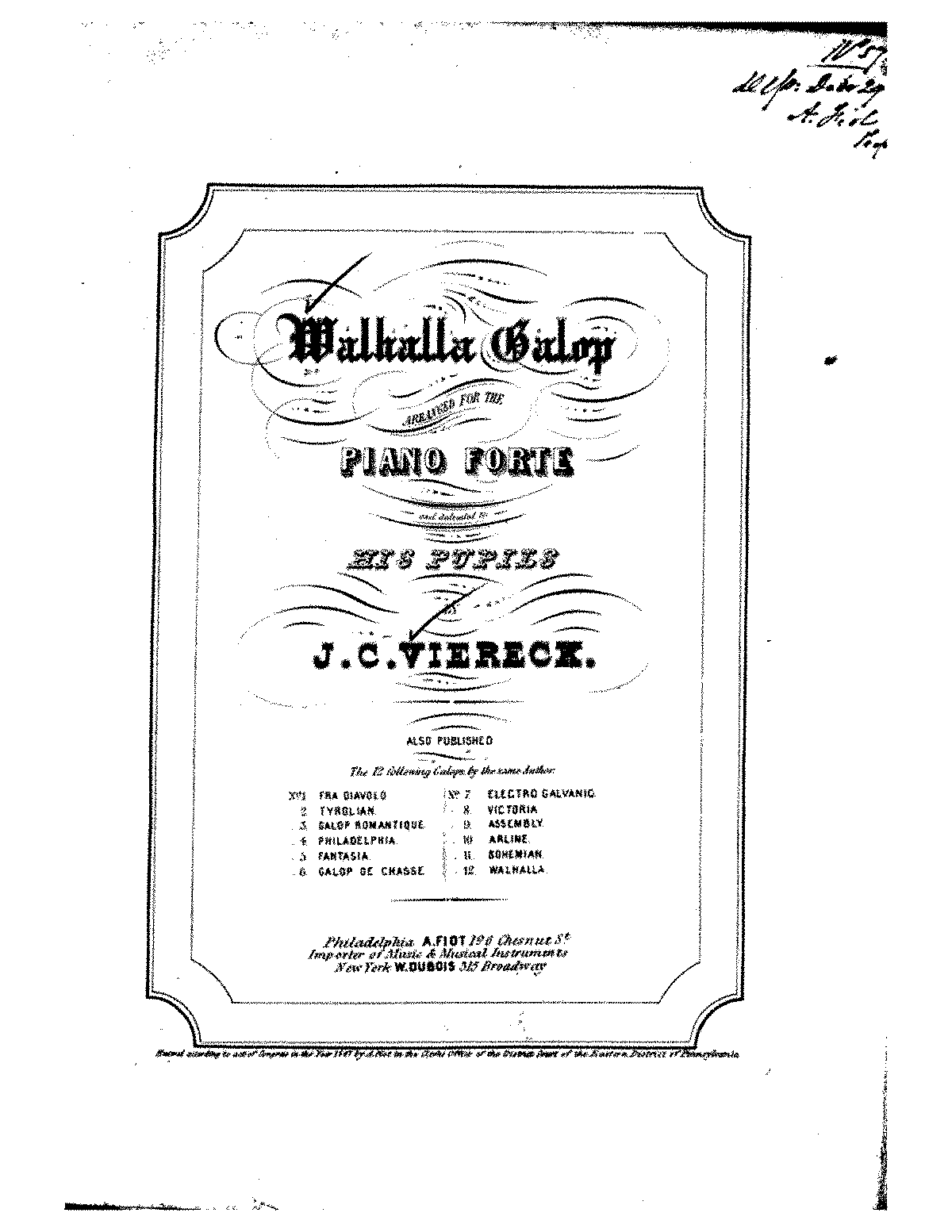 12 Galops, Op.51 (Viereck, John Conrad) - IMSLP