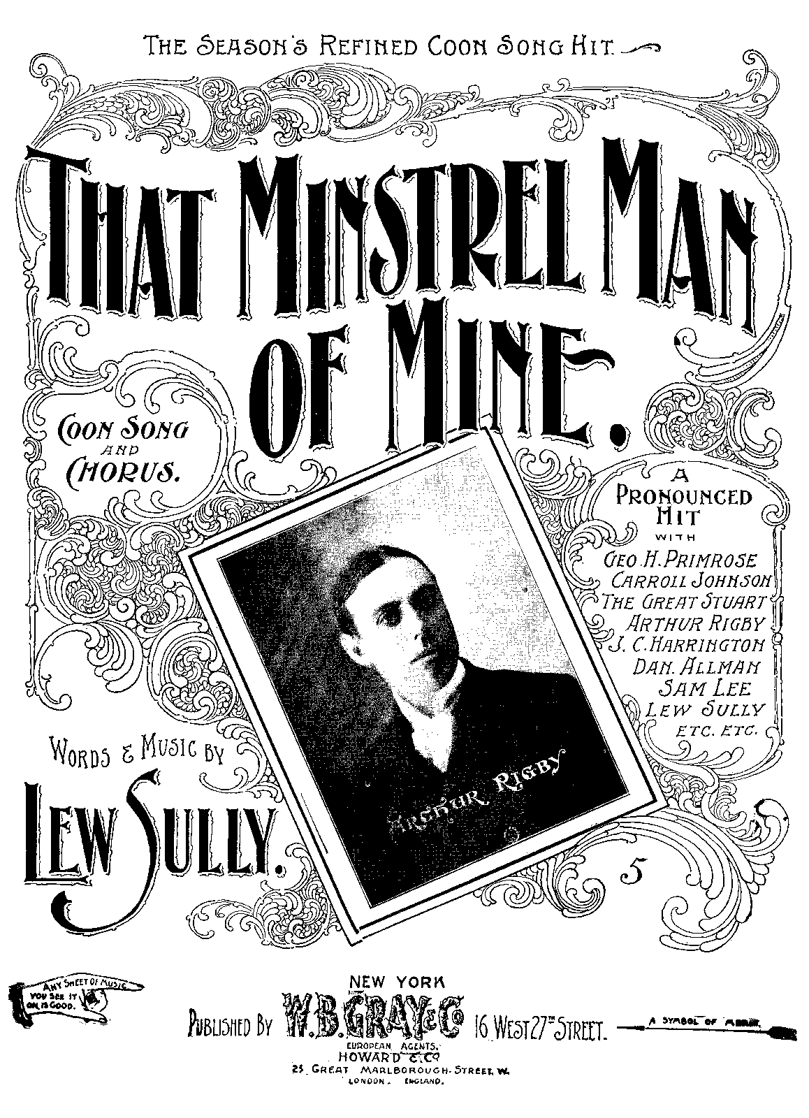 That Minstrel Man of Mine (Sully, Lew) IMSLP