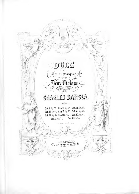 3 Duos concertants pour deux violons