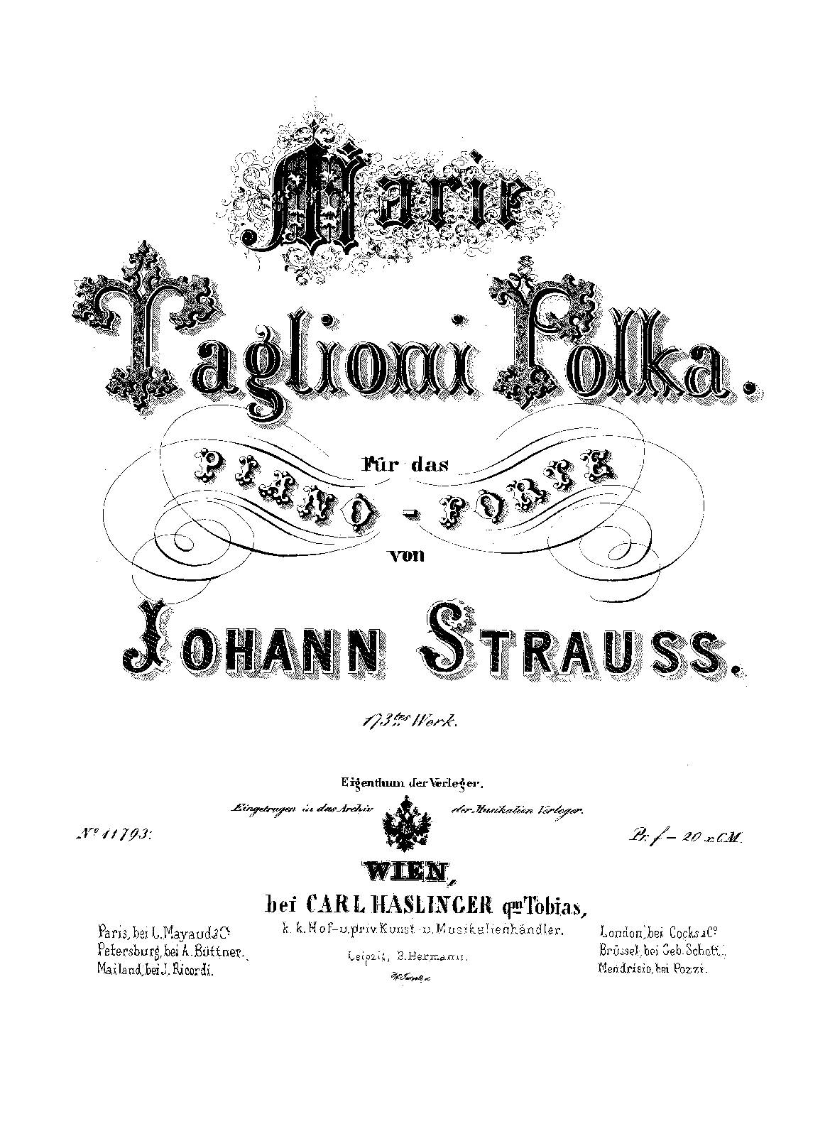 Marie Taglioni-Polka