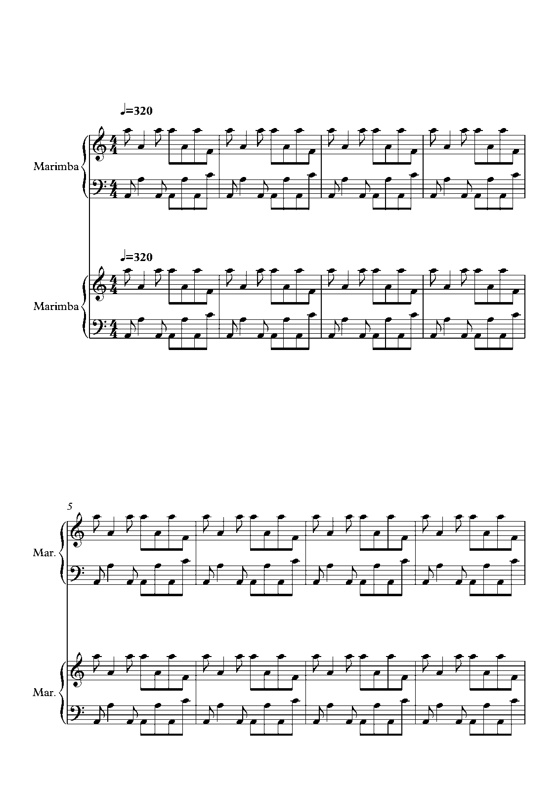 Marimba phase (Morgado, Tiago Morais) - IMSLP: Free Sheet ...