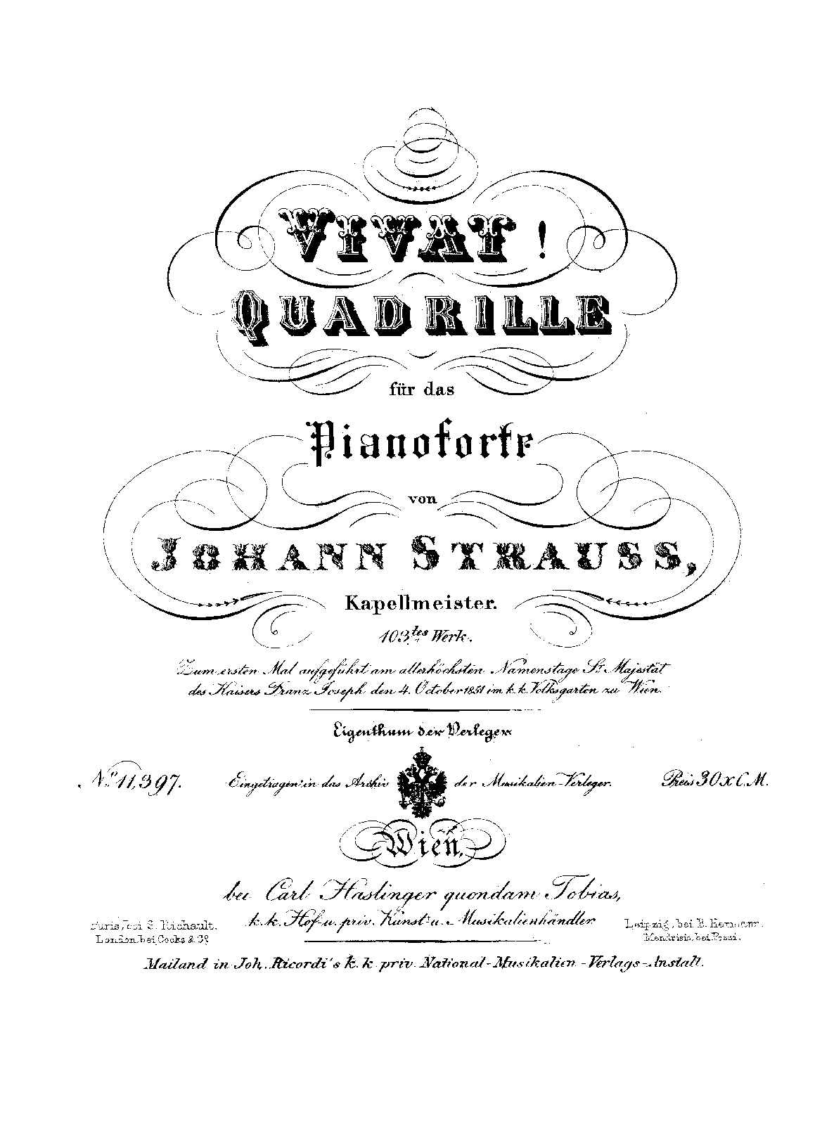 Vivat! Quadrille