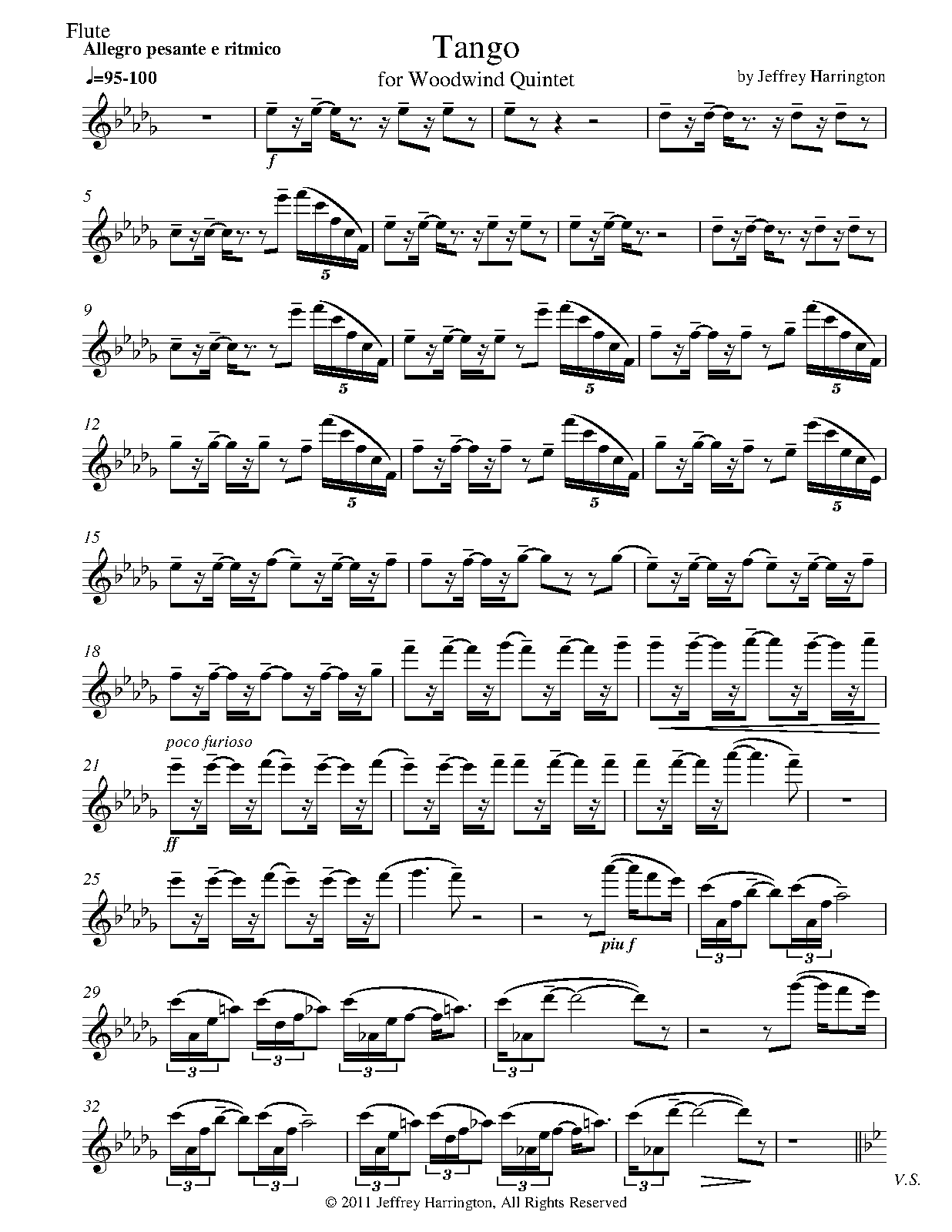 Tango for Woodwind Quintet (Harrington, Jeffrey Michael) IMSLP