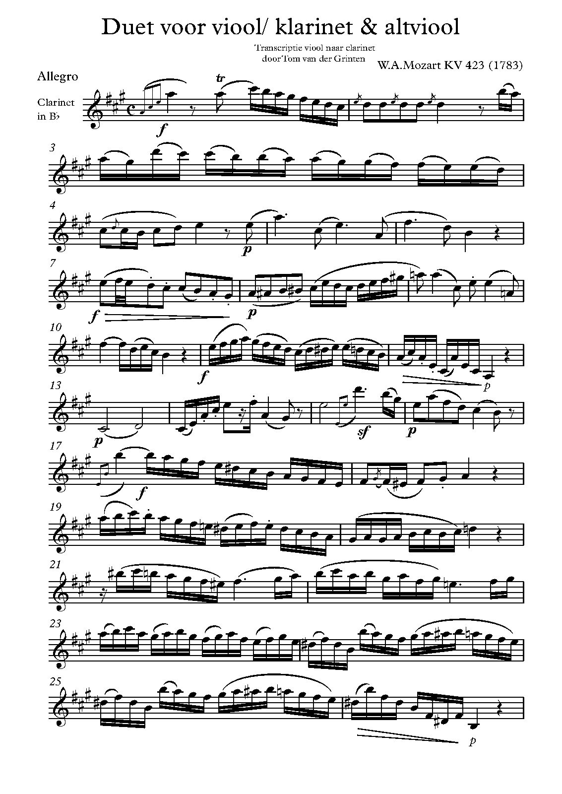 Duo for Violin and Viola, K.423 (Mozart, Wolfgang Amadeus) IMSLP