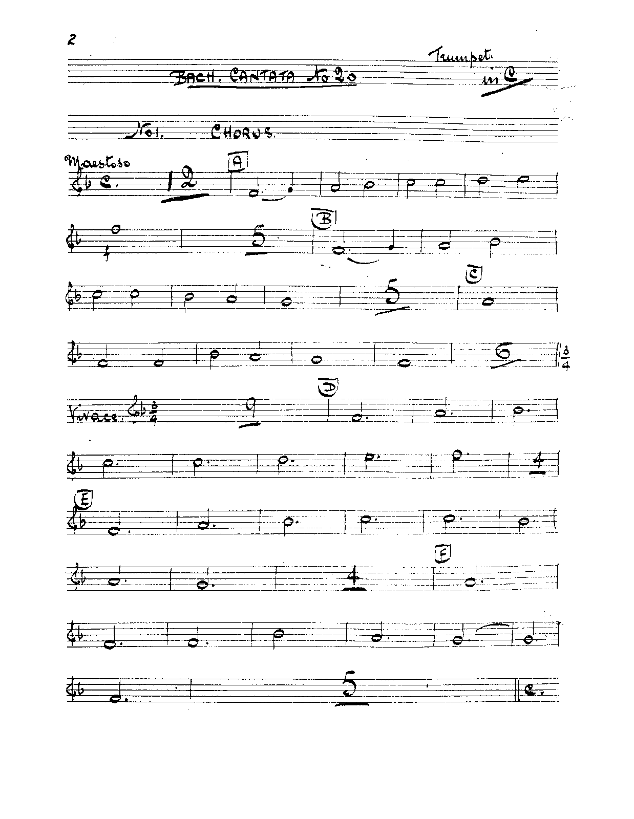 File:PMLP148254-Bach O Ewigkeit, du Donnerwort, BWV 20 - Trumpet (C) new.pdf