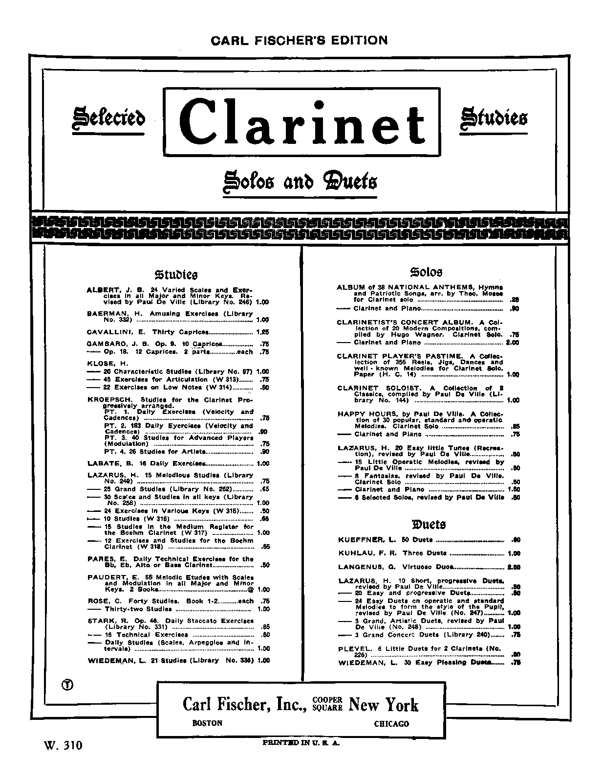 10 Caprices