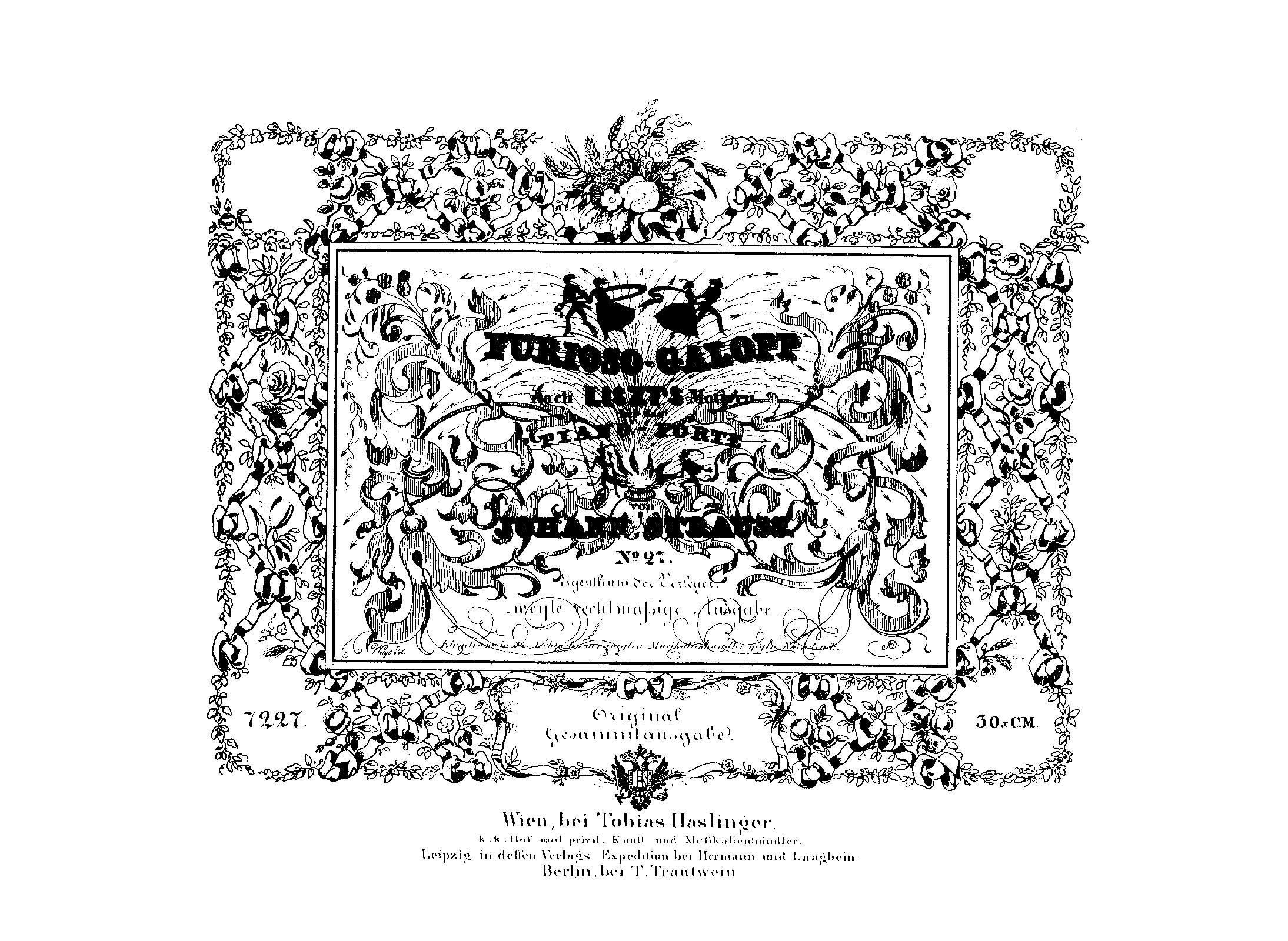 Furioso-Galopp nach Liszt's Motiven