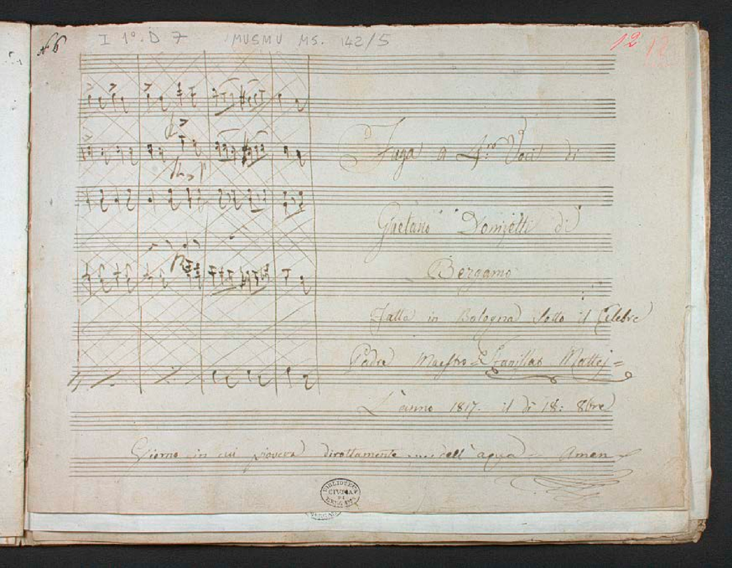 Fugue for 4 Voices