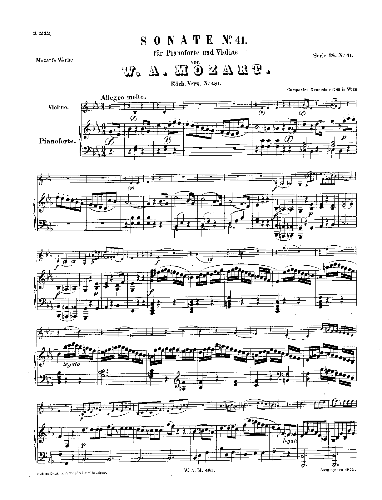 Violin Sonata