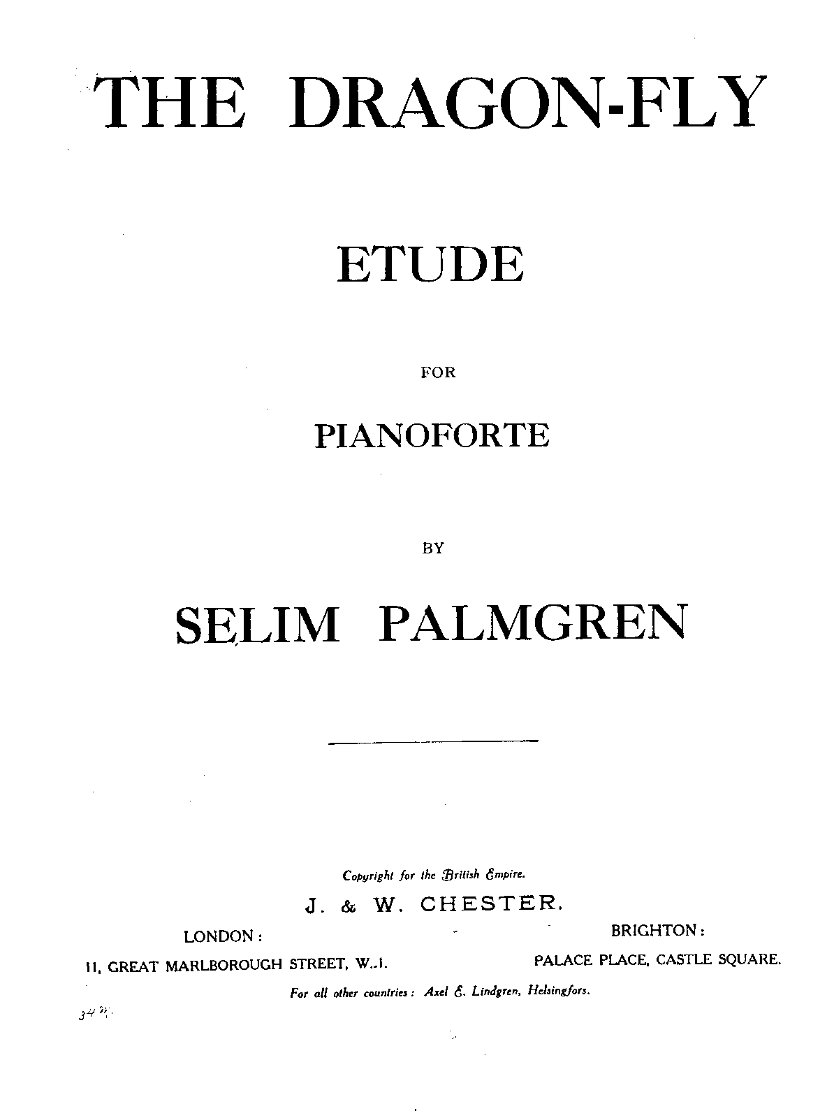 Spring, Op.27 (Palmgren, Selim) IMSLP