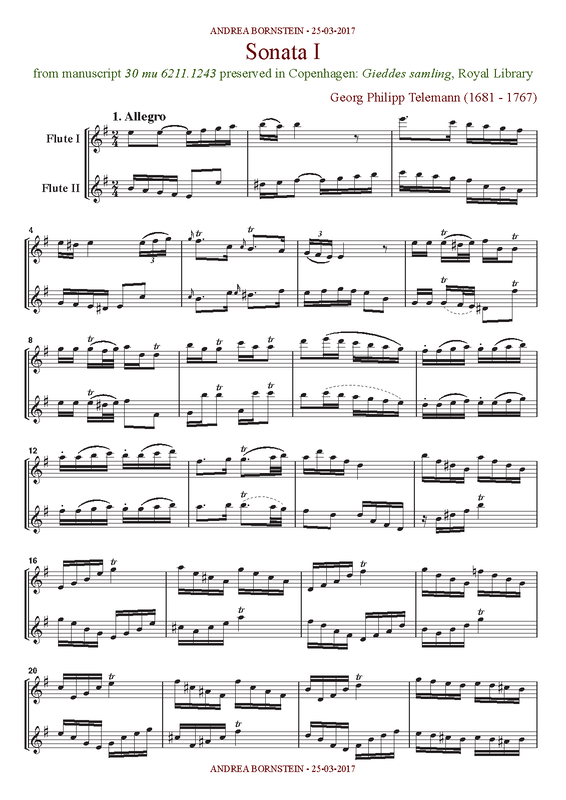 Duet for 2 Flutes, TWV 42e13 (Telemann, Philipp) IMSLP