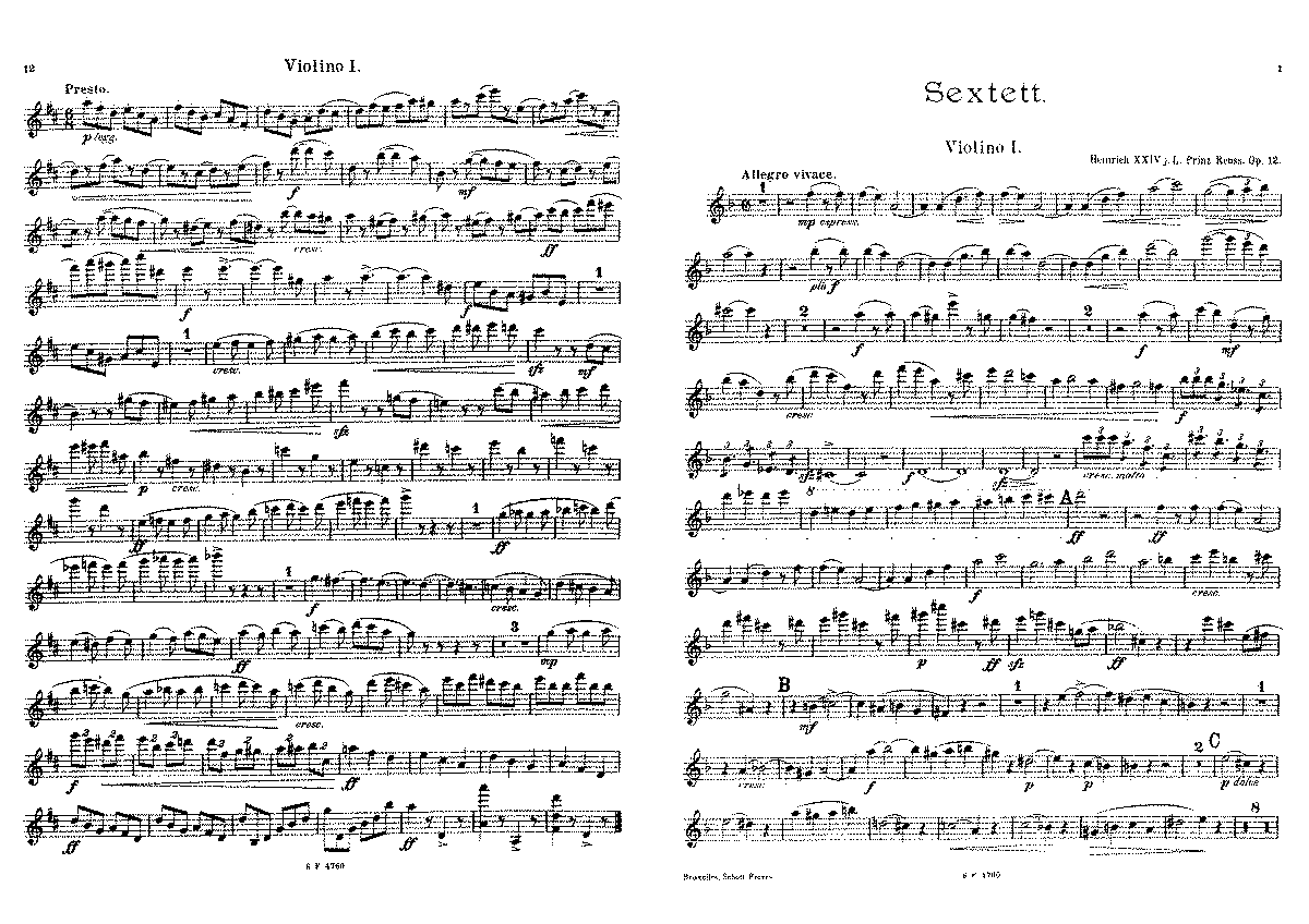 string sextet no. 1 in b flat major, opus 18