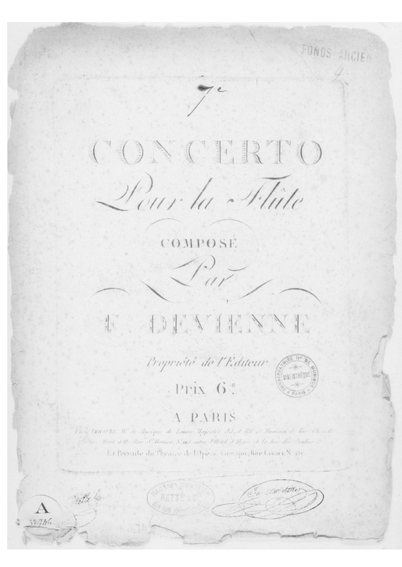 Flute Concerto No.7 in E minor (Devienne, François) IMSLP