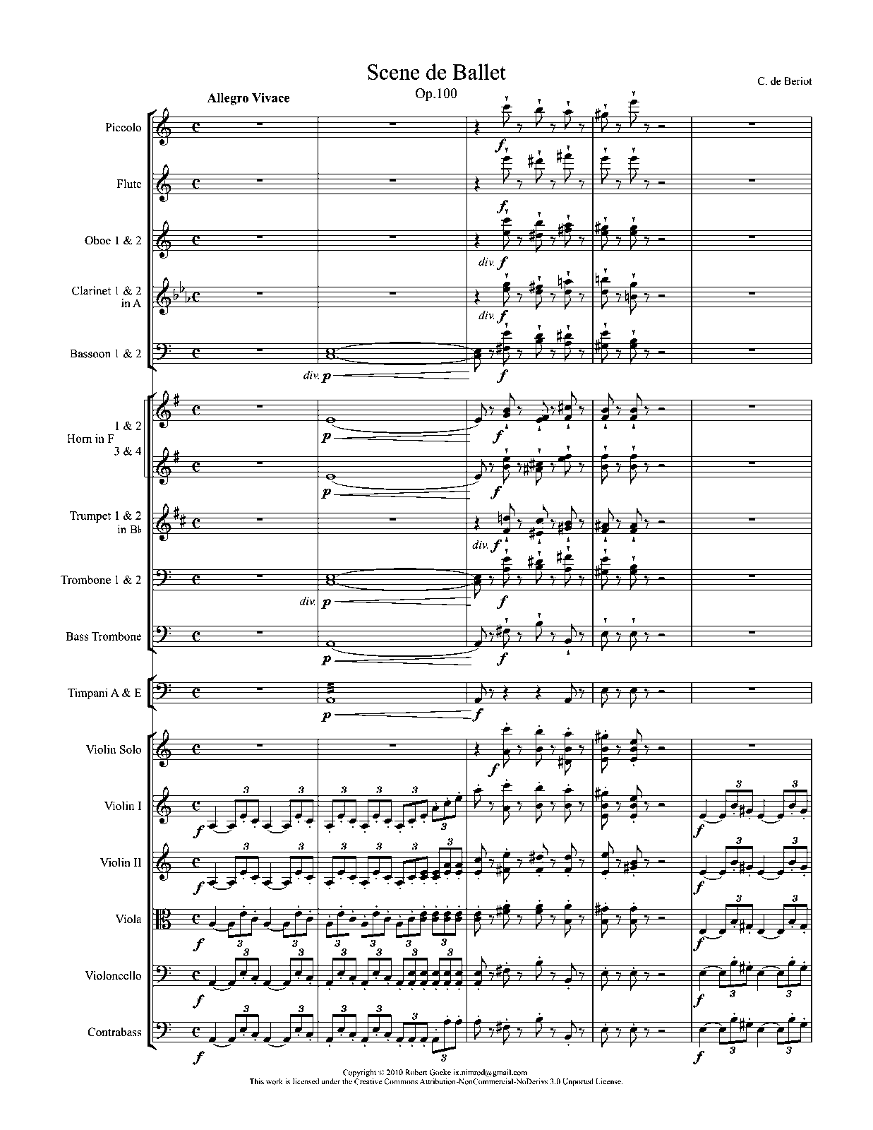 Bériot, op. 100