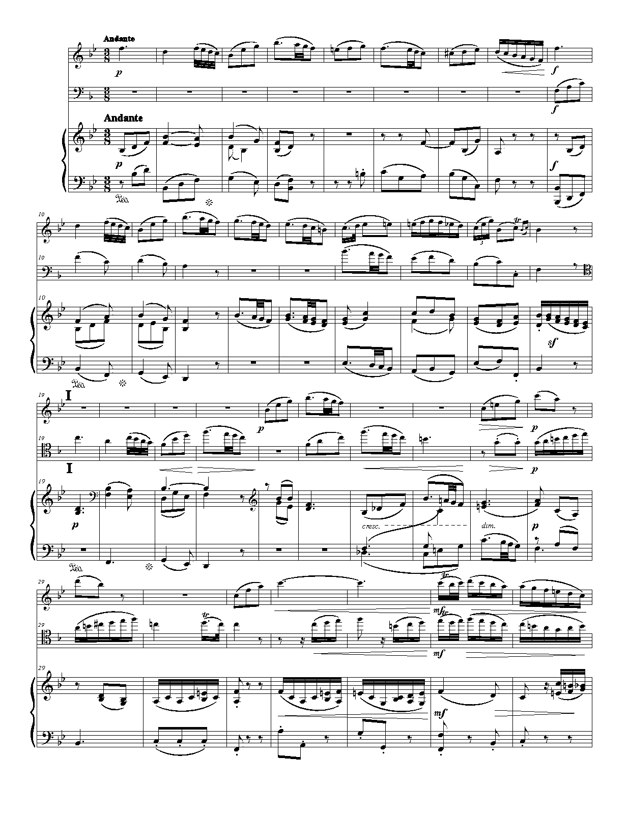 Horn Quintet in Eflat major, K.407/386c (Mozart, Wolfgang Amadeus