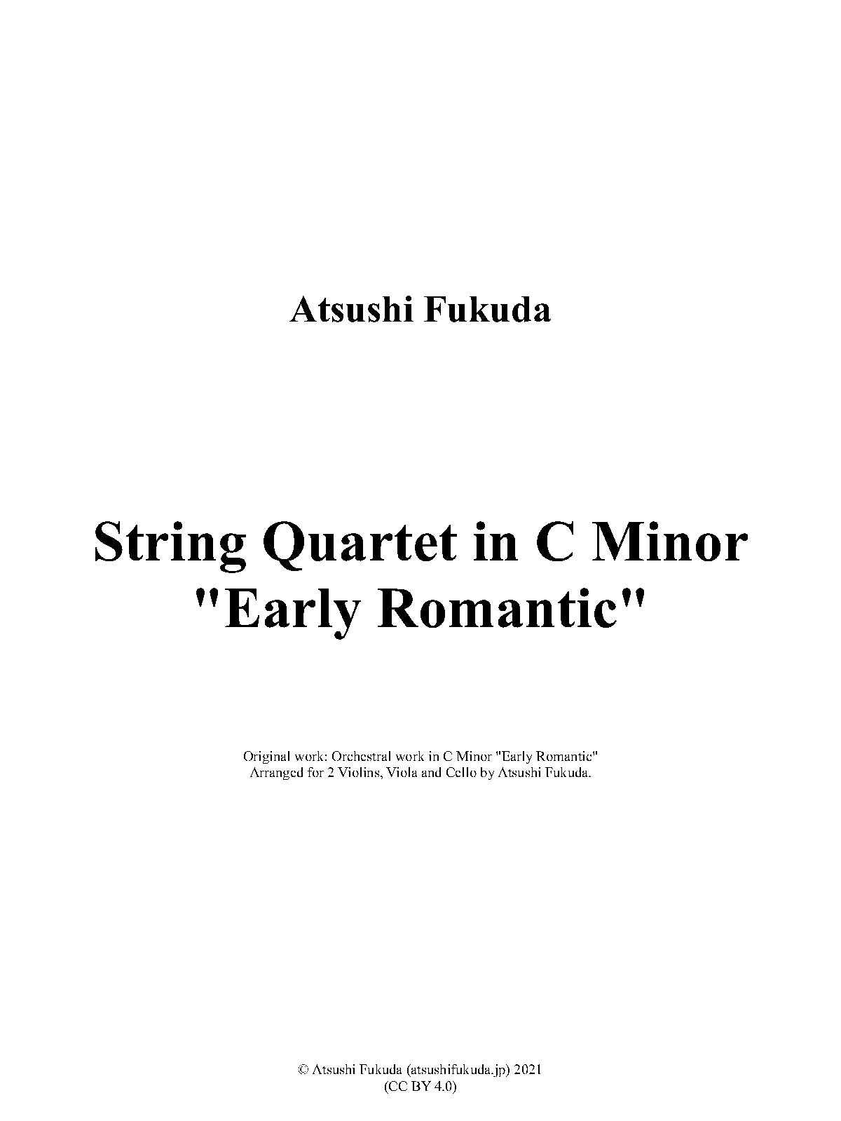 Orchestral Work in C minor (Fukuda, Atsushi) IMSLP