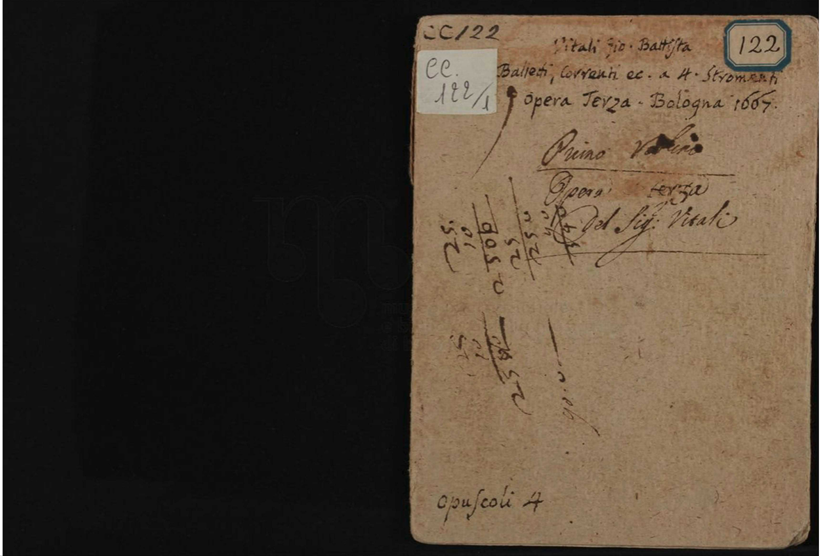 File:PMLP766012-Vitali G.B. - Balletti, correnti alla francese..., op. 3, éd. 1667 - I-Bc CC.122.pdf