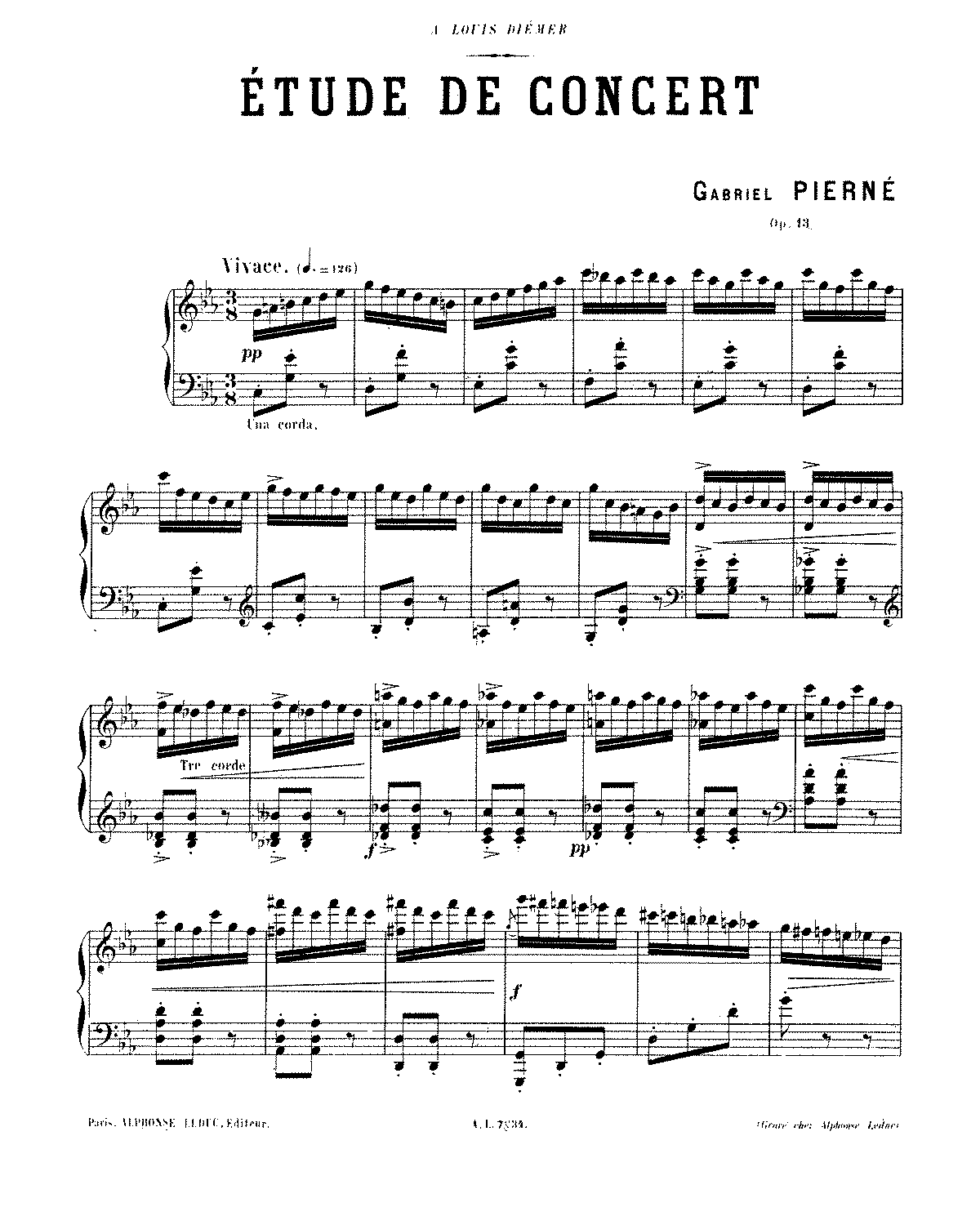 Etude de Concert, Op.13 (Pierné, Gabriel) - IMSLP