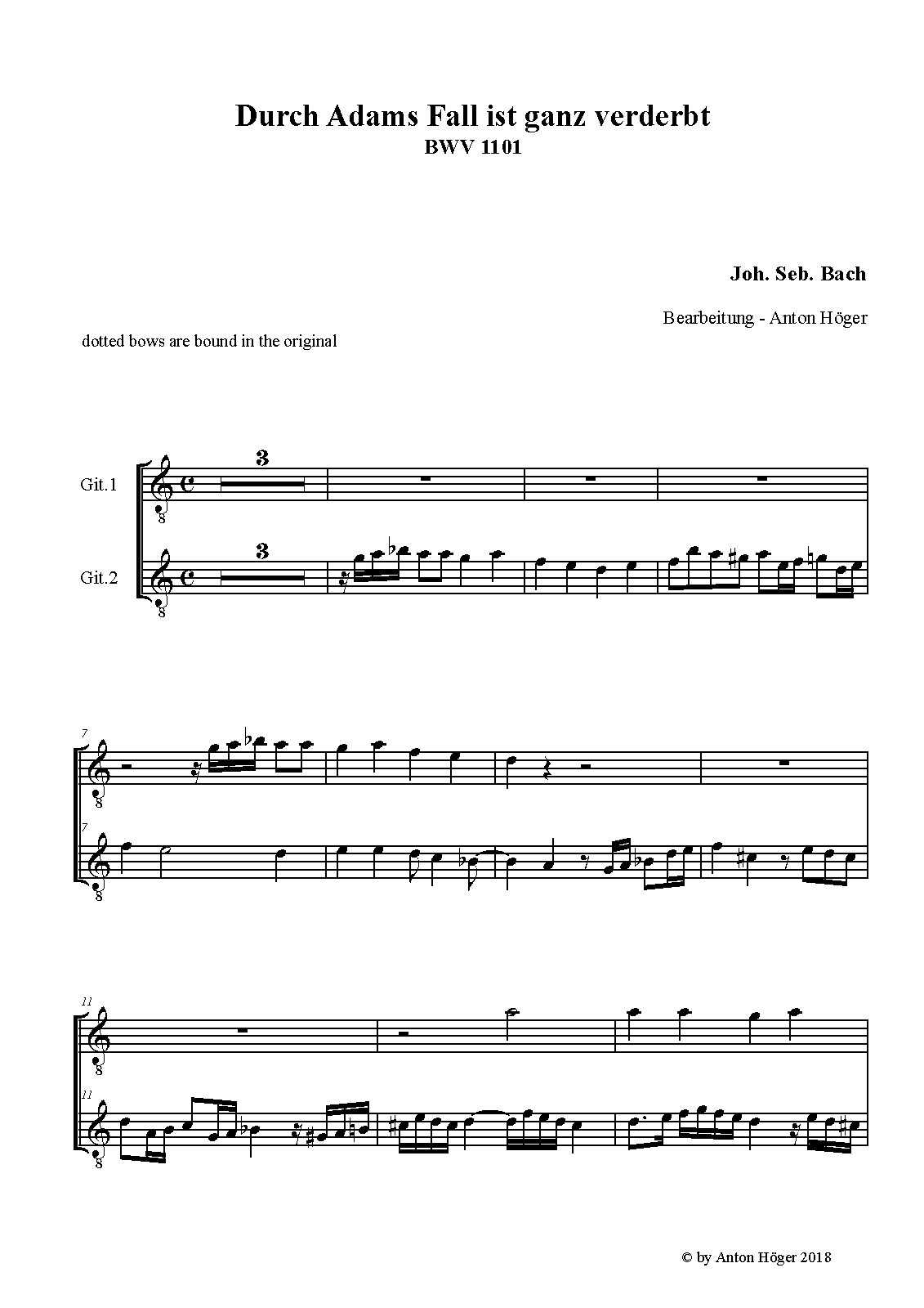 File:PMLP718222-Bach, Johann Sebastian - Durch Adams Fall ist ganz verderbt, BWV 1101 (Git1&2).pdf