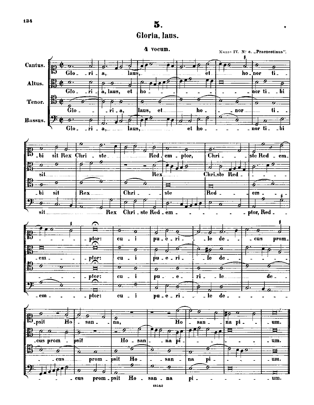 Gloria laus, IGP 651